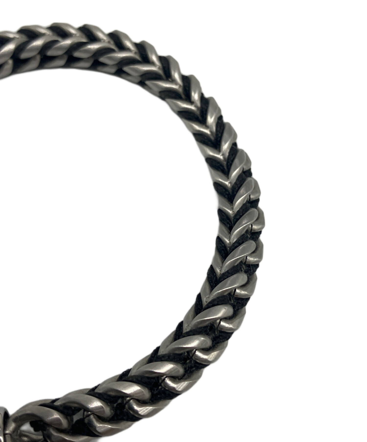 中古・古着通販】DIESEL (ディーゼル) ロゴチェーンブレスレット