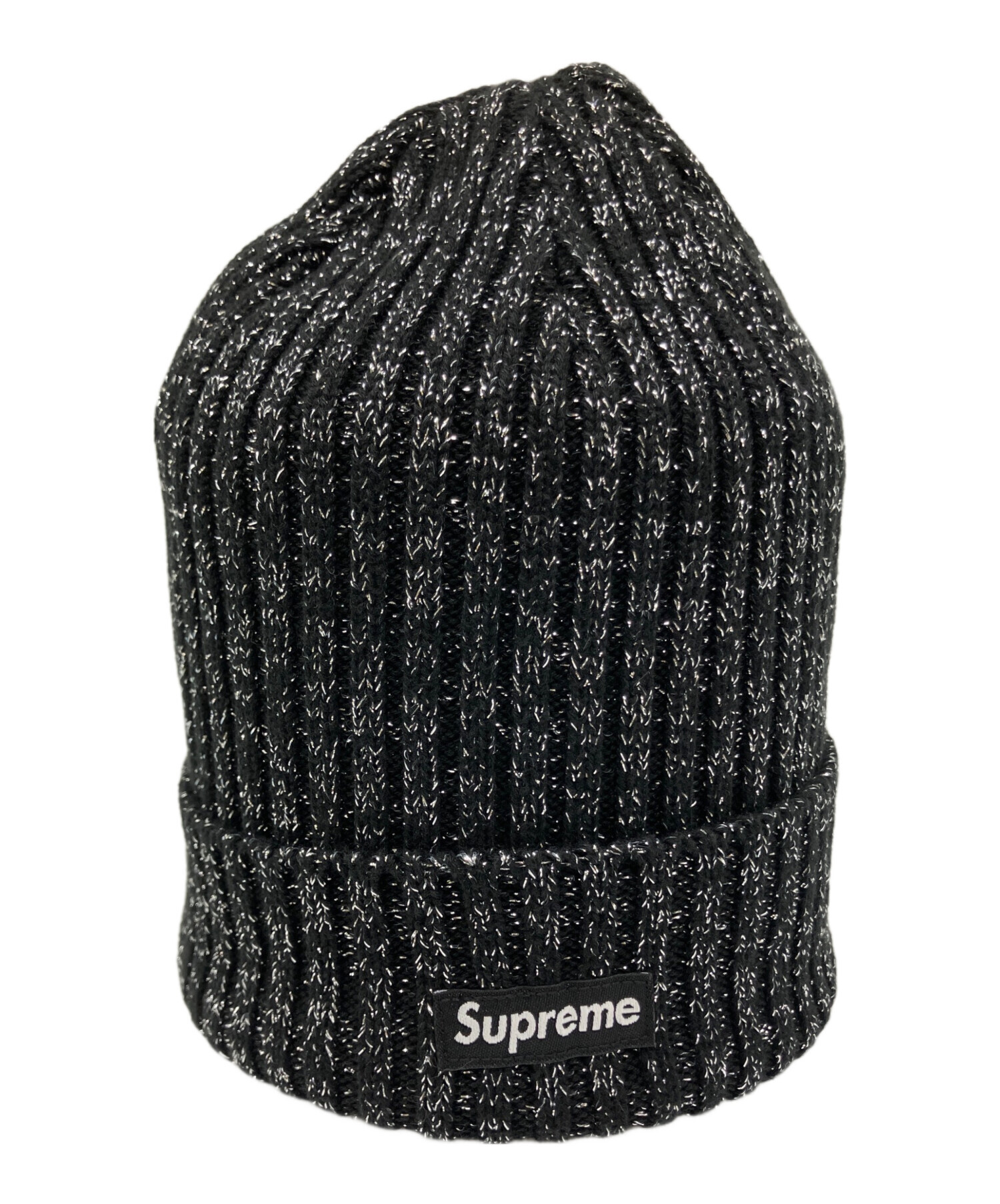 Supreme Overdyed Beanie オーバーダイド ビーニー 黒 中古・古着通販】Supreme (シュプリーム) Overdyed Beanie（オーバー