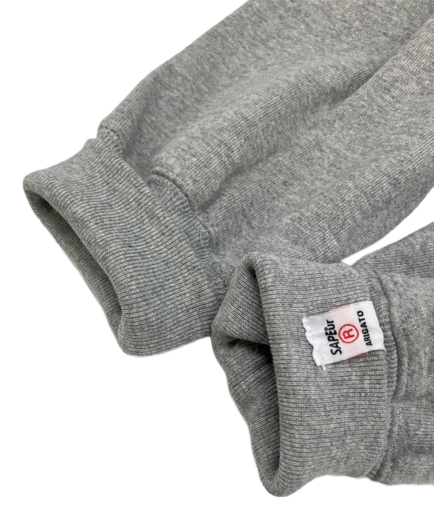 中古・古着通販】SAPEur (サプール) フーデッドパーカー ライトグレー