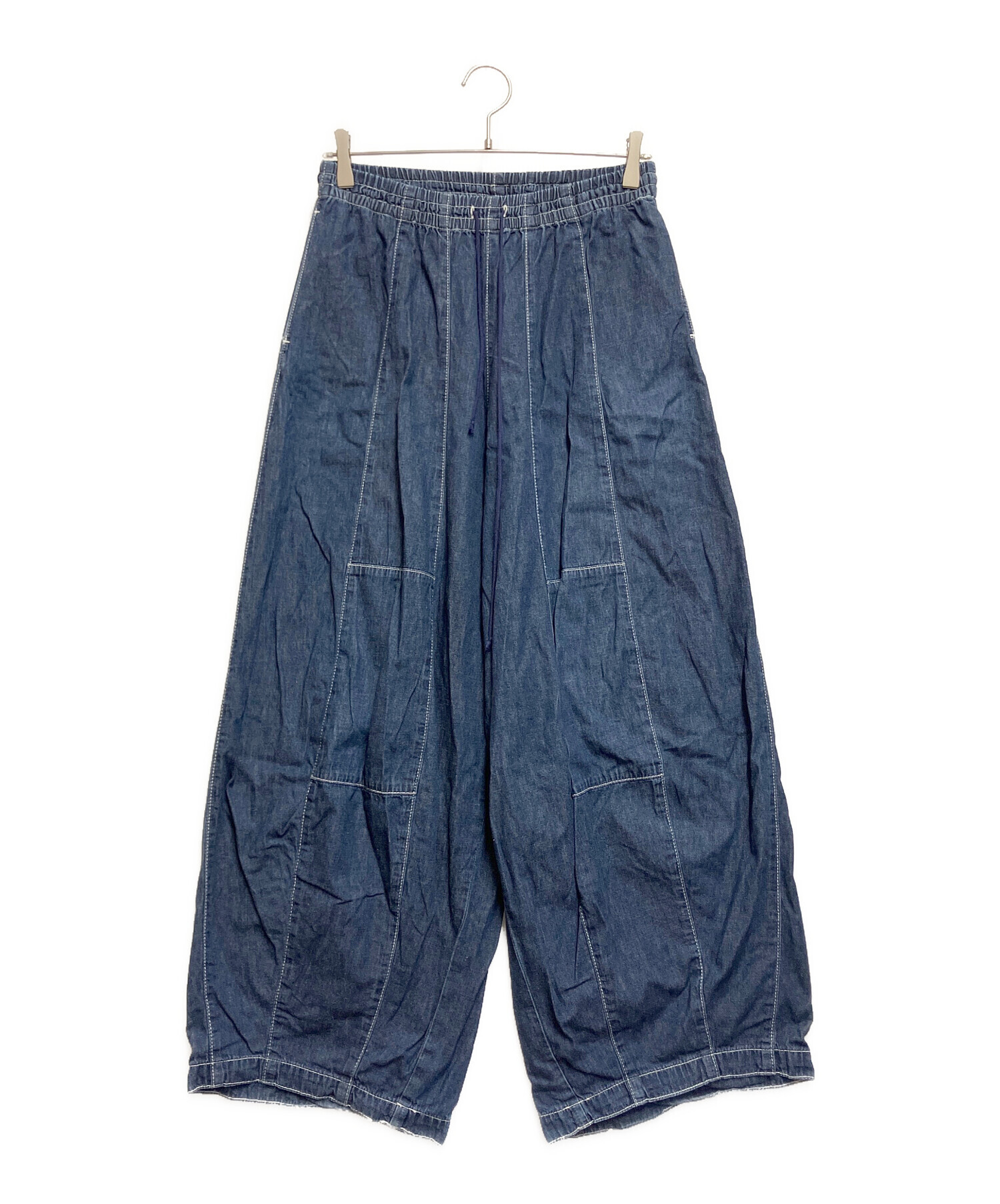 中古・古着通販】Needles (ニードルズ) ヒザデルパンツ インディゴ