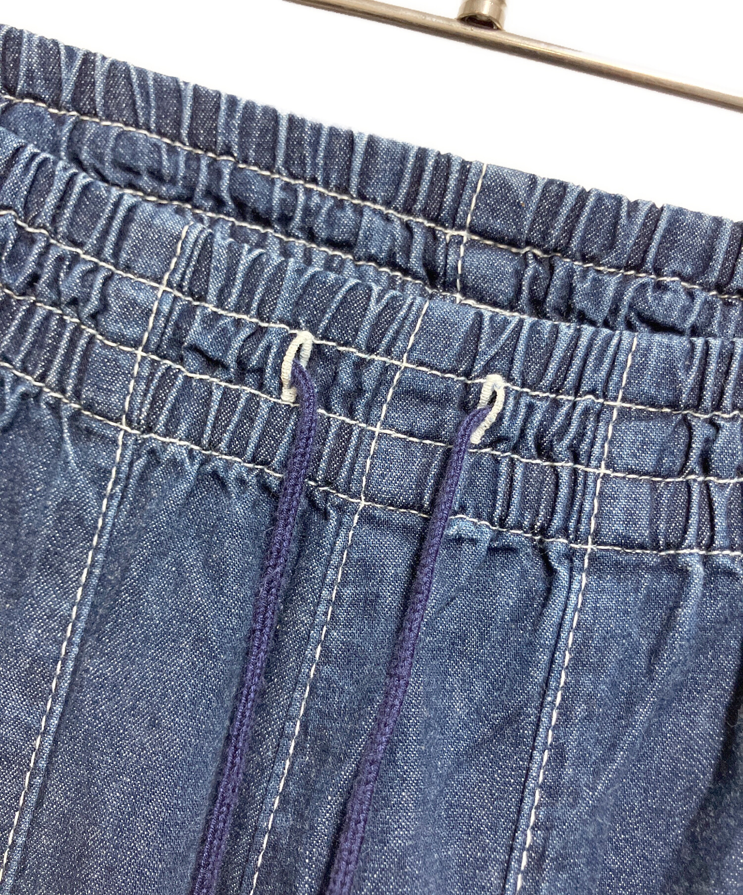 中古・古着通販】Needles (ニードルズ) ヒザデルパンツ インディゴ