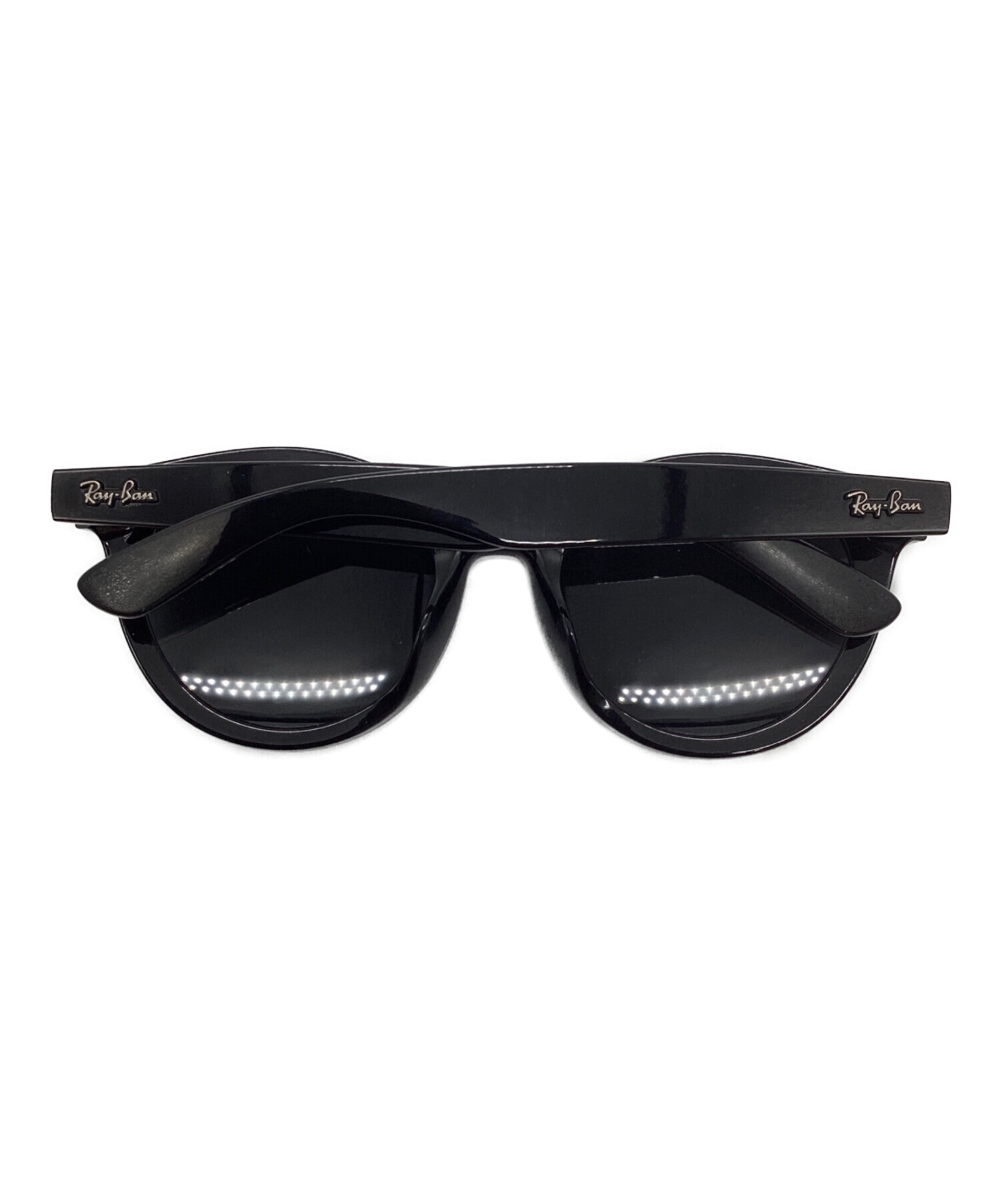 美品中古 Ray-Ban Wayfarer サングラス ブラック 中古・古着通販】RAY-BAN (レイバン) サングラス ブラック サイズ:55