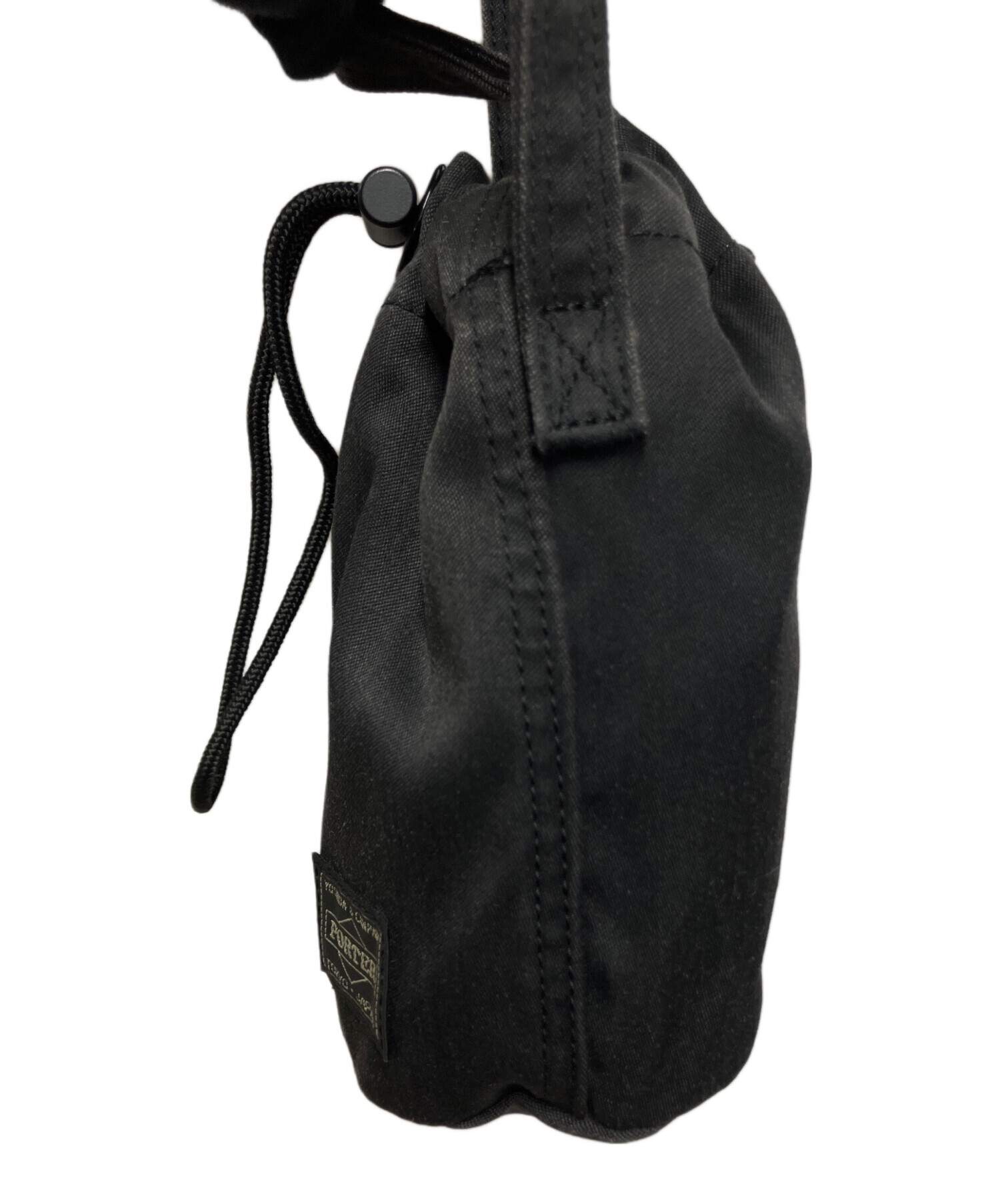 中古・古着通販】PORTER (ポーター) ドローストリングバッグ ブラック