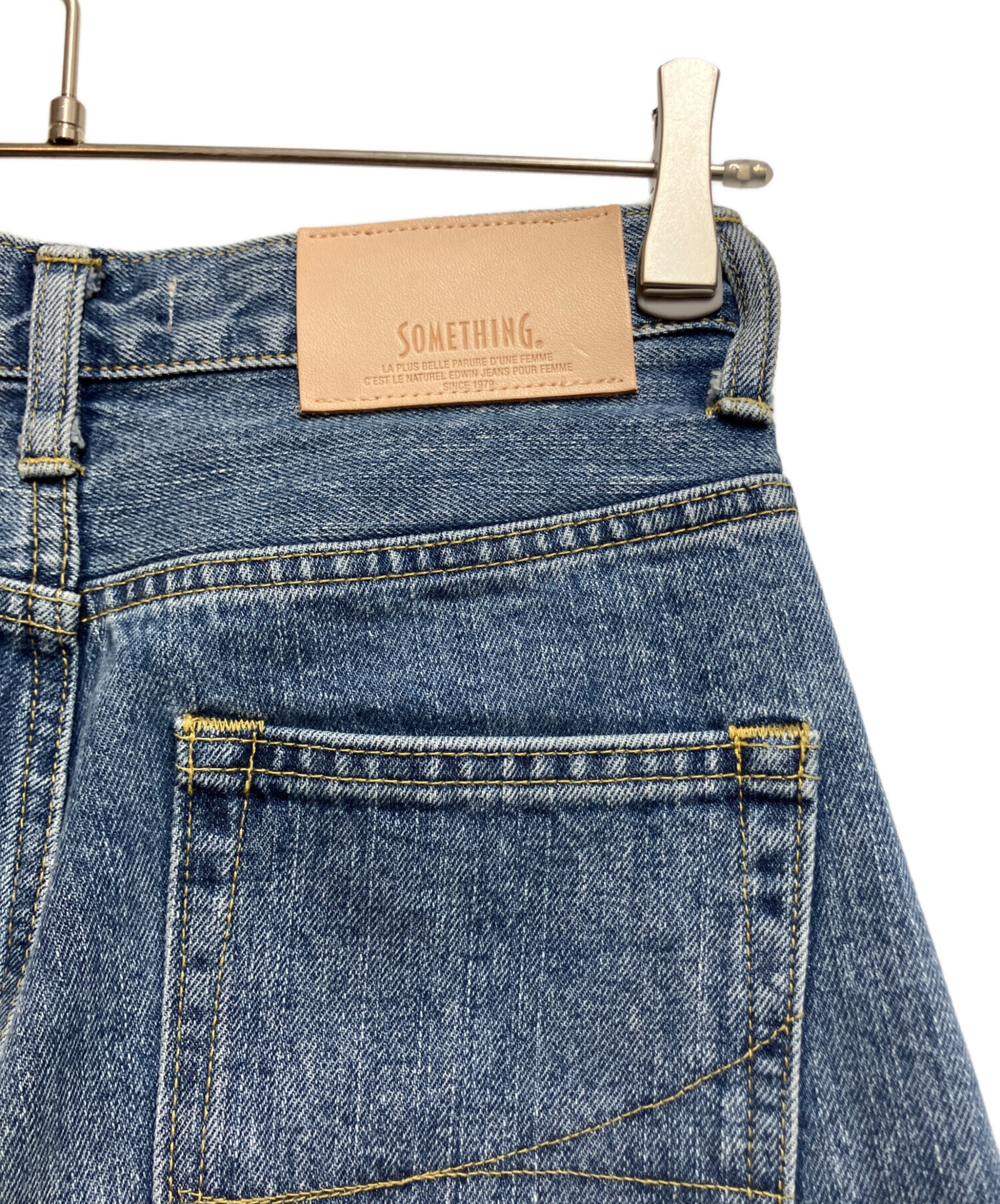 中古・古着通販】Something (サムシング) スーパーハイライズワイド