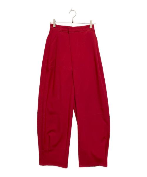 美品 AMERI MEDI WIDETUCK BONTAN PANTS S 中古・古着通販】AMERI (アメリ) MEDI WIDE TUCK BONTAN PANTS レッド