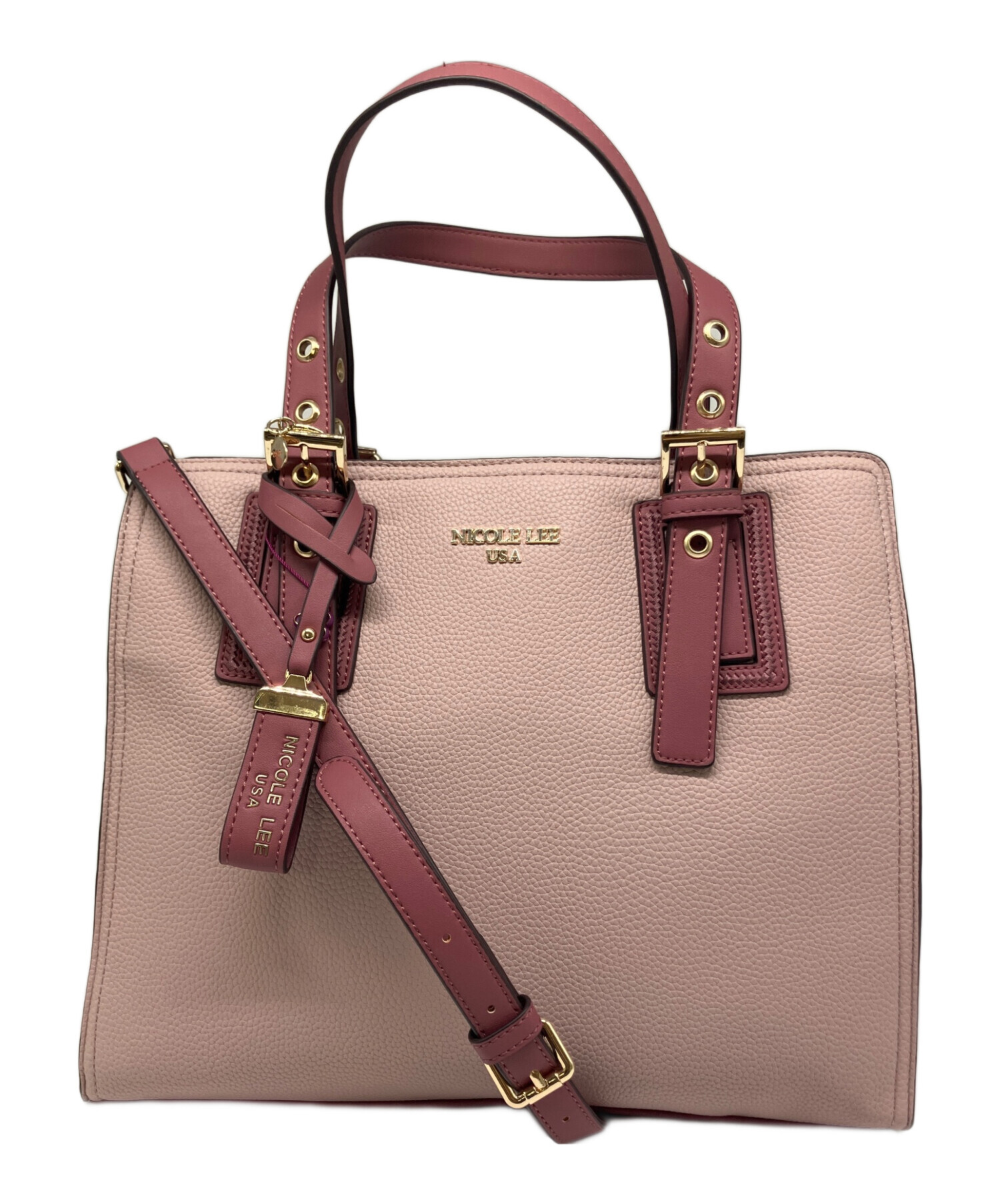 【新品】ニコールリー(Nicole Lee)の 斜めがけにもできる2wayバック 新品】ニコールリー(Nicole Lee)の 斜めがけにもできる2wayバック