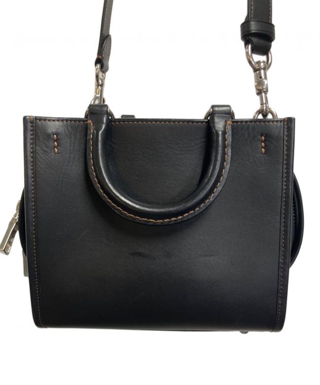 中古・古着通販】COACH (コーチ) ローグ 20 ブラック｜ブランド・古着