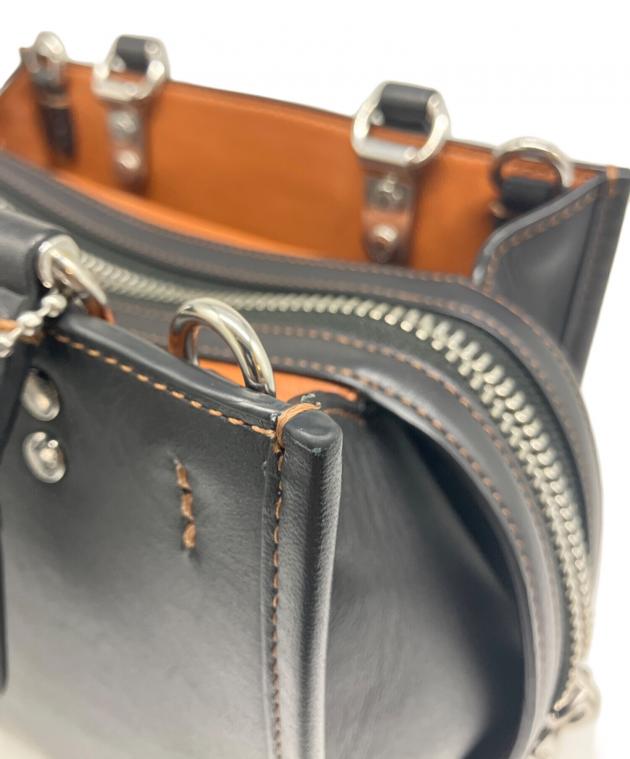 中古・古着通販】COACH (コーチ) ローグ 20 ブラック｜ブランド・古着