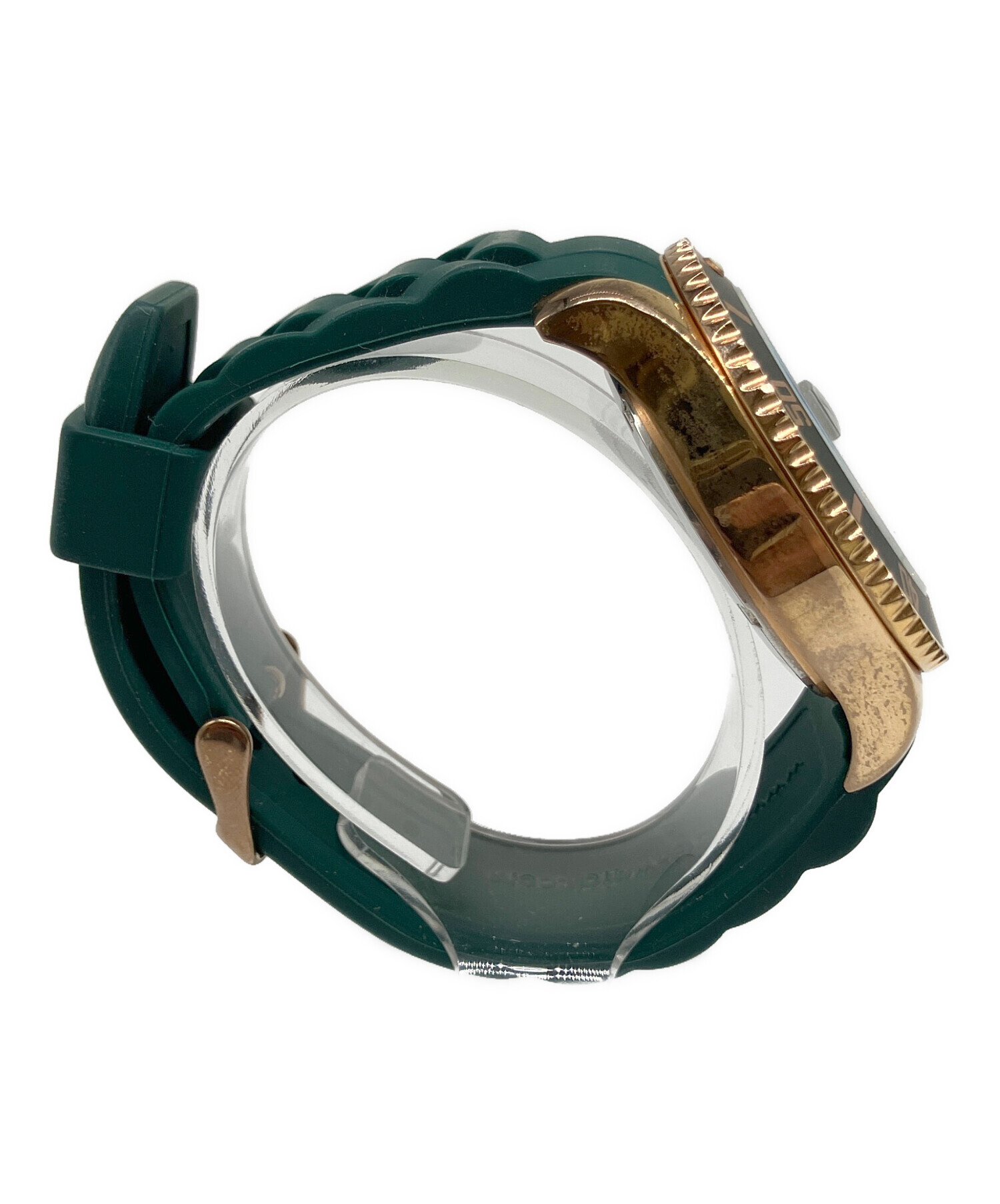 中古・古着通販】ice watch (アイスウォッチ) 腕時計 グリーン 