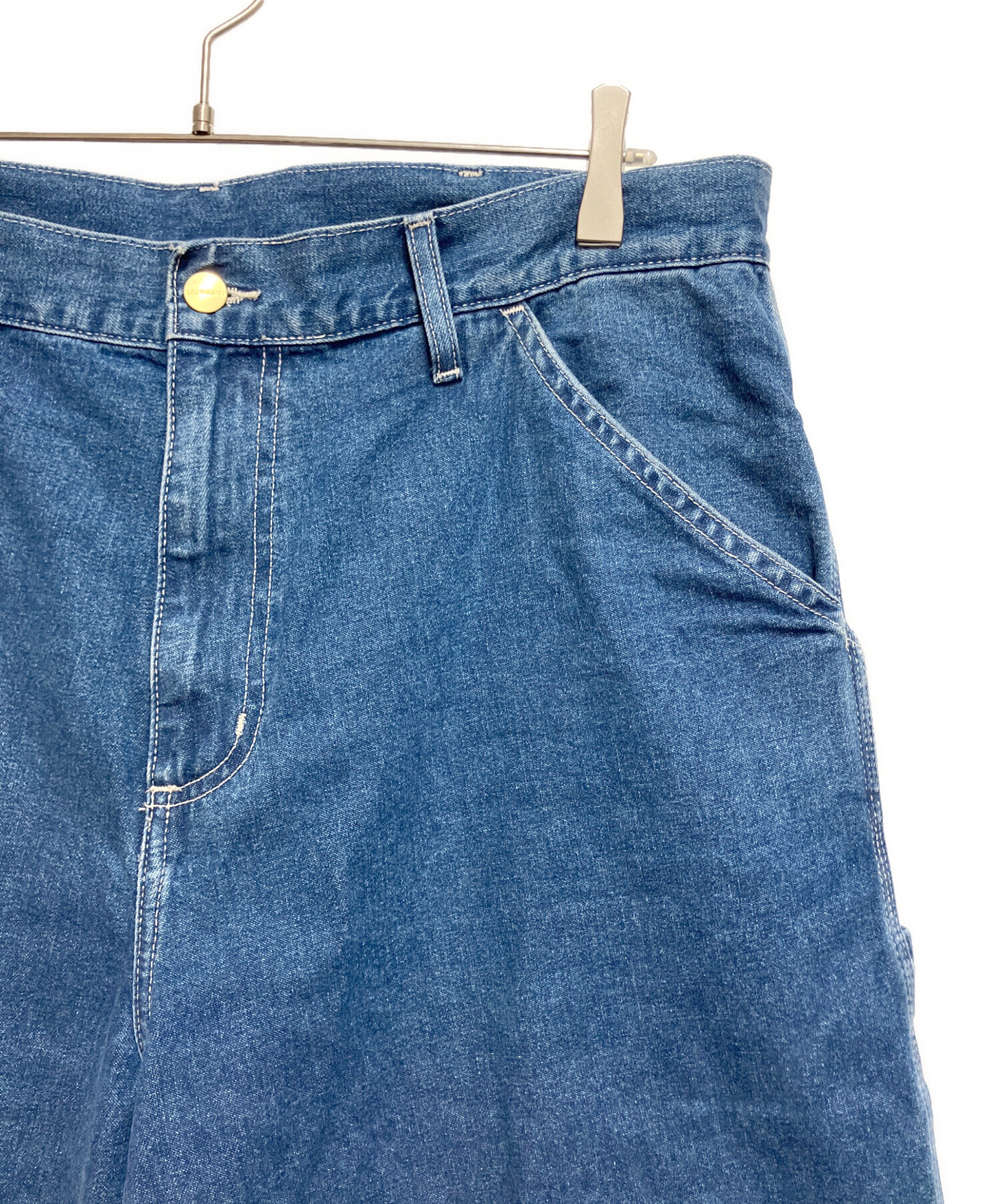 中古・古着通販】CarHartt (カーハート) デニムパンツ ブルー サイズ