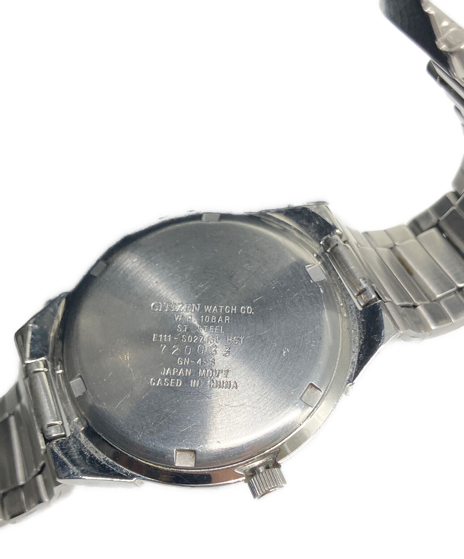 中古・古着通販】CITIZEN (シチズン) 腕時計 ブラック｜ブランド・古着