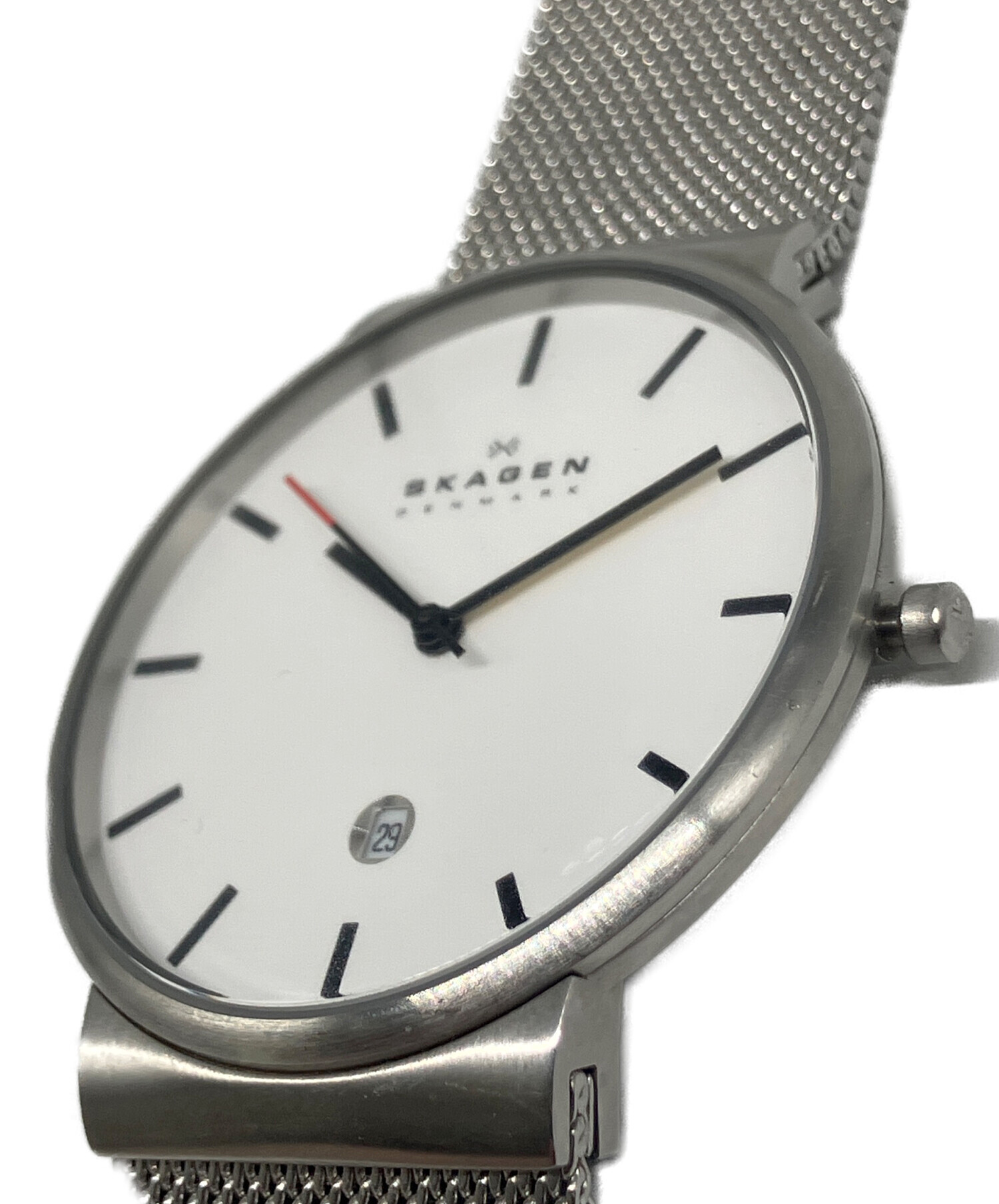 新品未使用　SKAGEN スカーゲン SIGNATUR SKW6428 中古・古着通販】SKAGEN (スカーゲン) 腕時計 ホワイト｜ブランド