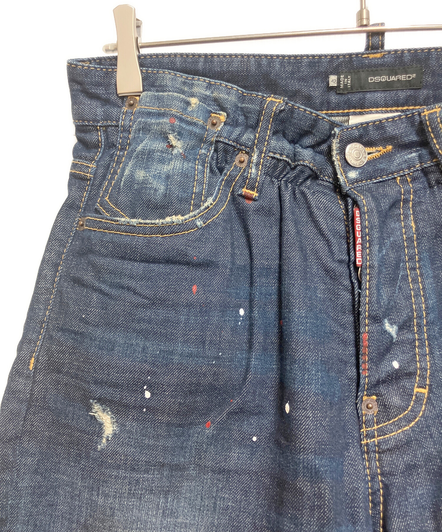 中古・古着通販】DSQUARED2 (ディースクエアード) デニムパンツ