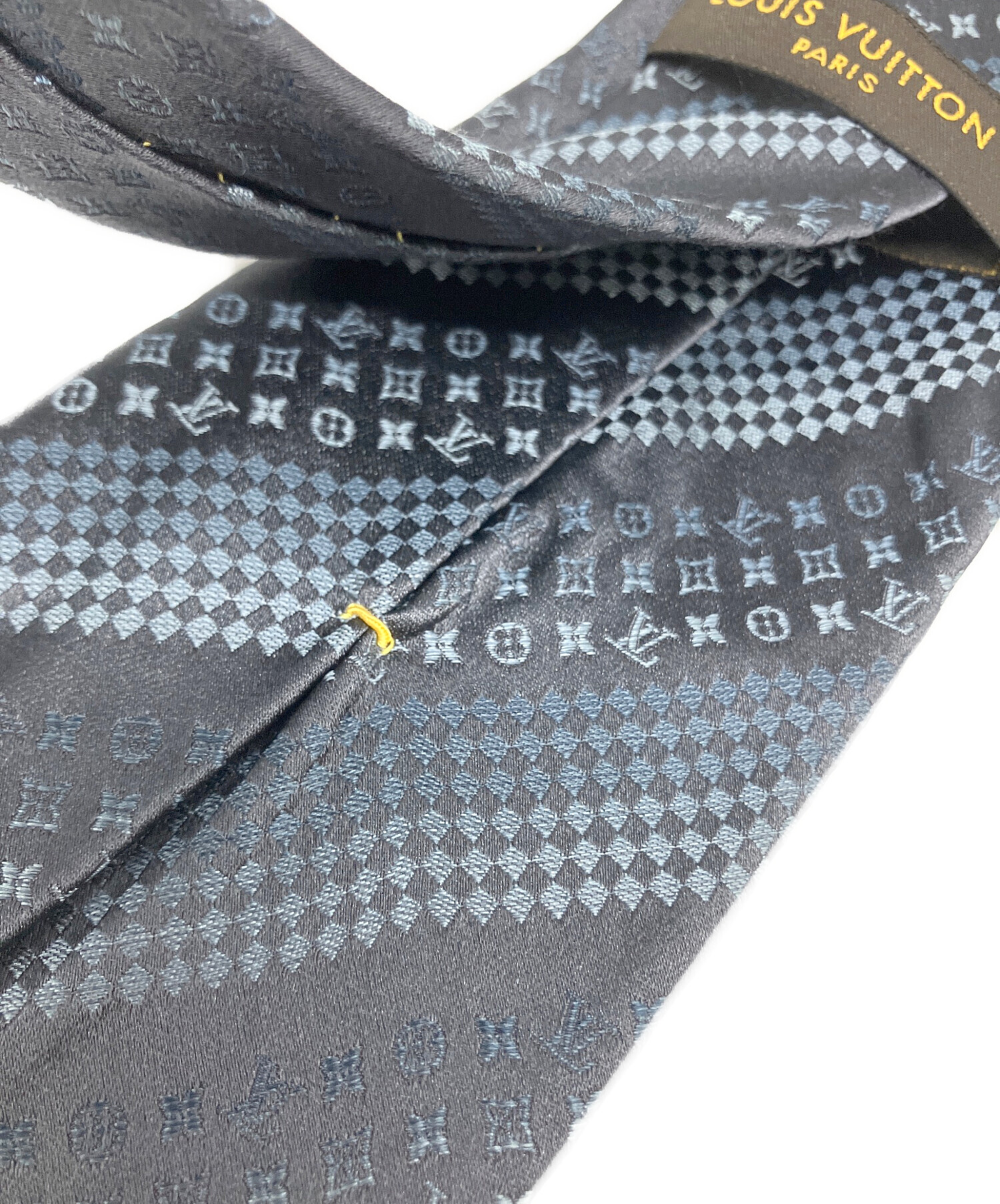 中古・古着通販】LOUIS VUITTON (ルイ ヴィトン) ネクタイ グレー