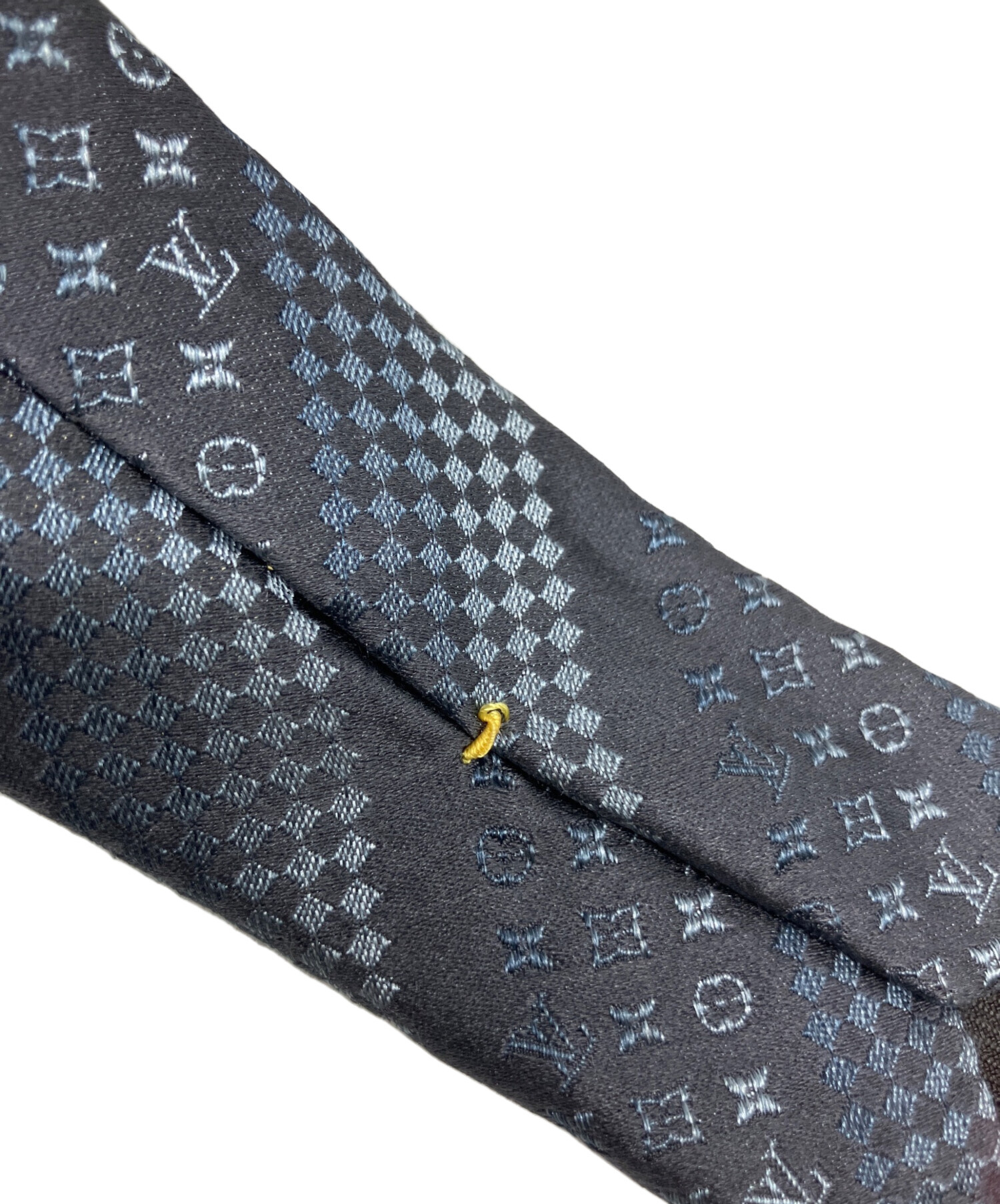 中古・古着通販】LOUIS VUITTON (ルイ ヴィトン) ネクタイ グレー