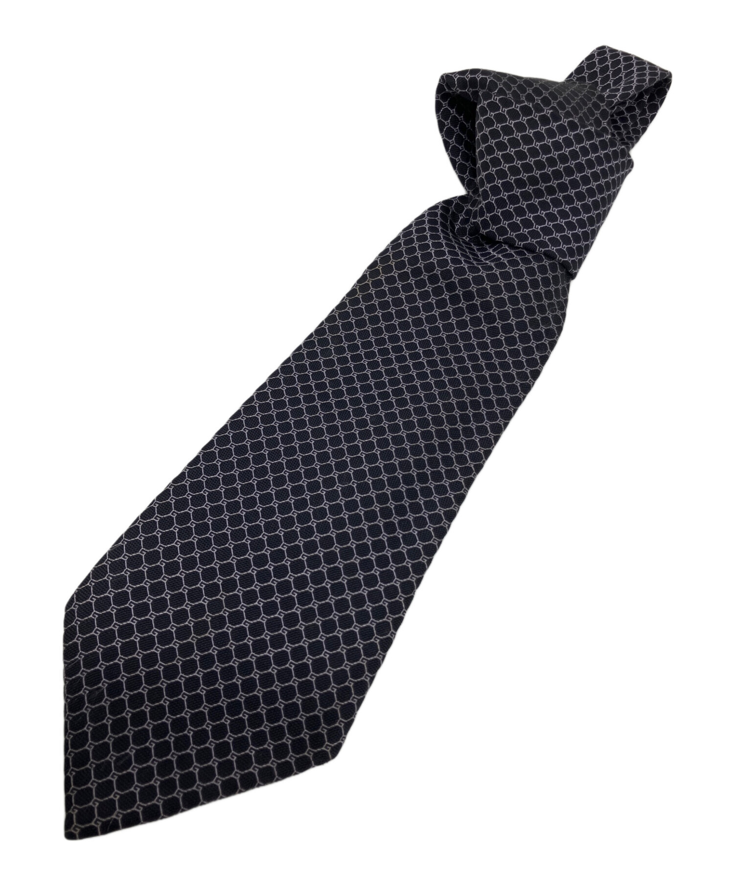 中古・古着通販】GUCCI (グッチ) ネクタイ ネイビー サイズ:不明