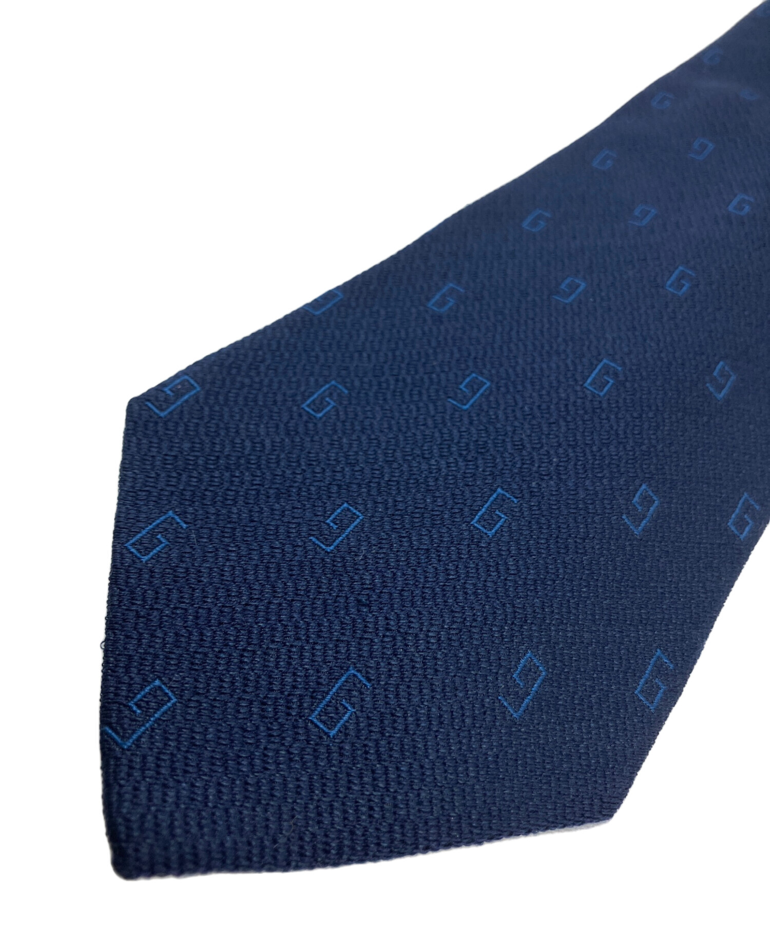 GUCCI グッチ ネクタイ ネイビー スネーク刺繍 新品未使用 中古・古着通販】GUCCI (グッチ) ネクタイ ネイビー サイズ:記載無しの