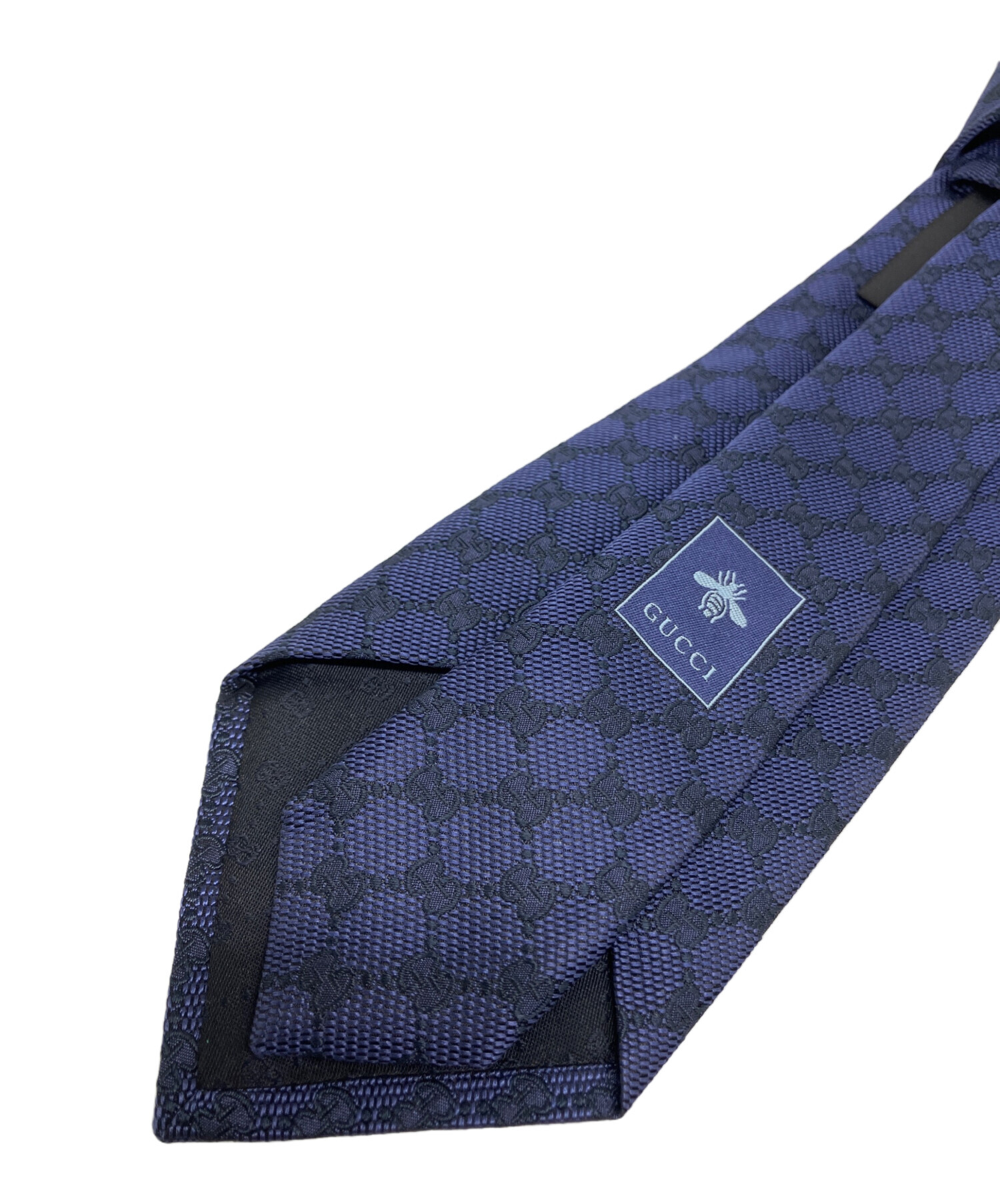 中古・古着通販】GUCCI (グッチ) ネクタイ ネイビー サイズ:不明