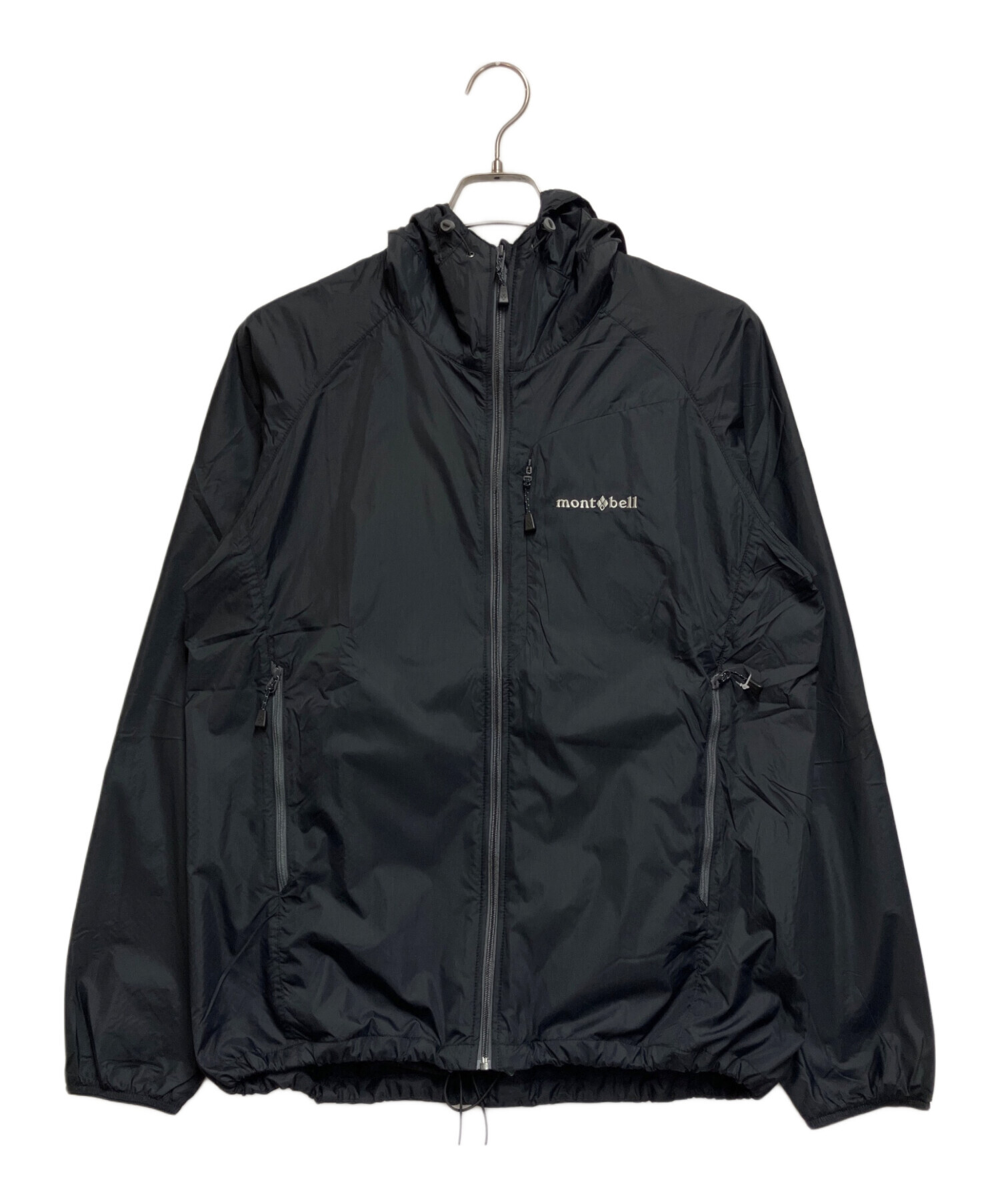 中古・古着通販】mont-bell (モンベル) ライトシェルパーカ ブラック