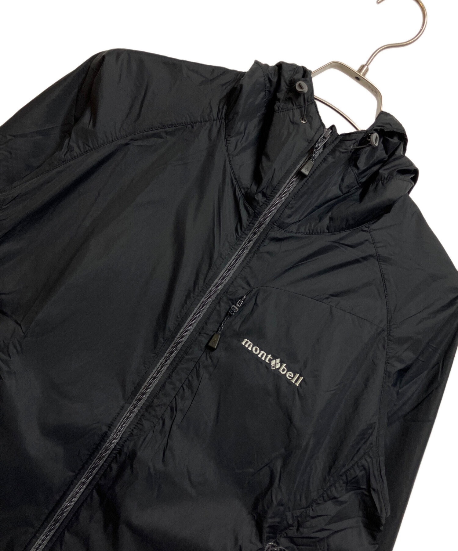 中古・古着通販】mont-bell (モンベル) ライトシェルパーカ ブラック