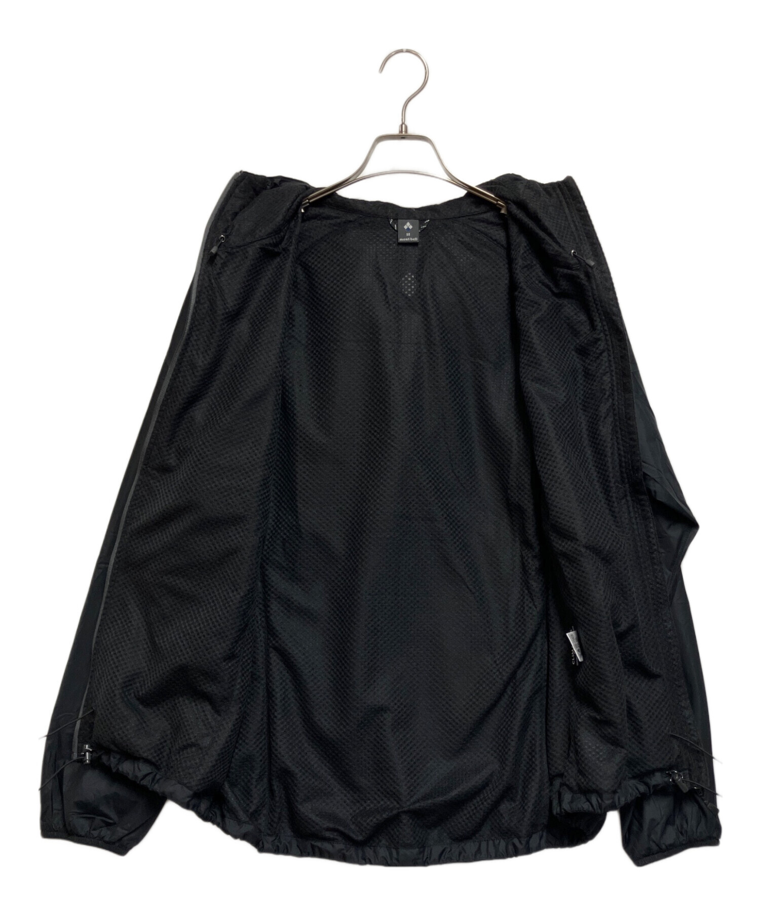 中古・古着通販】mont-bell (モンベル) ライトシェルパーカ ブラック