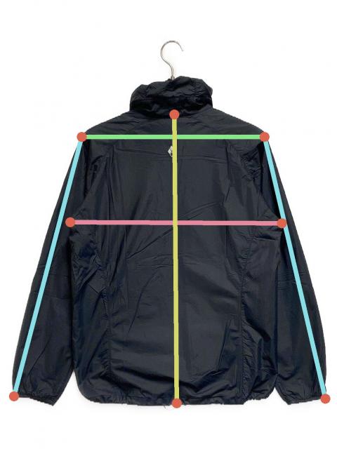 中古・古着通販】mont-bell (モンベル) ライトシェルパーカ ブラック