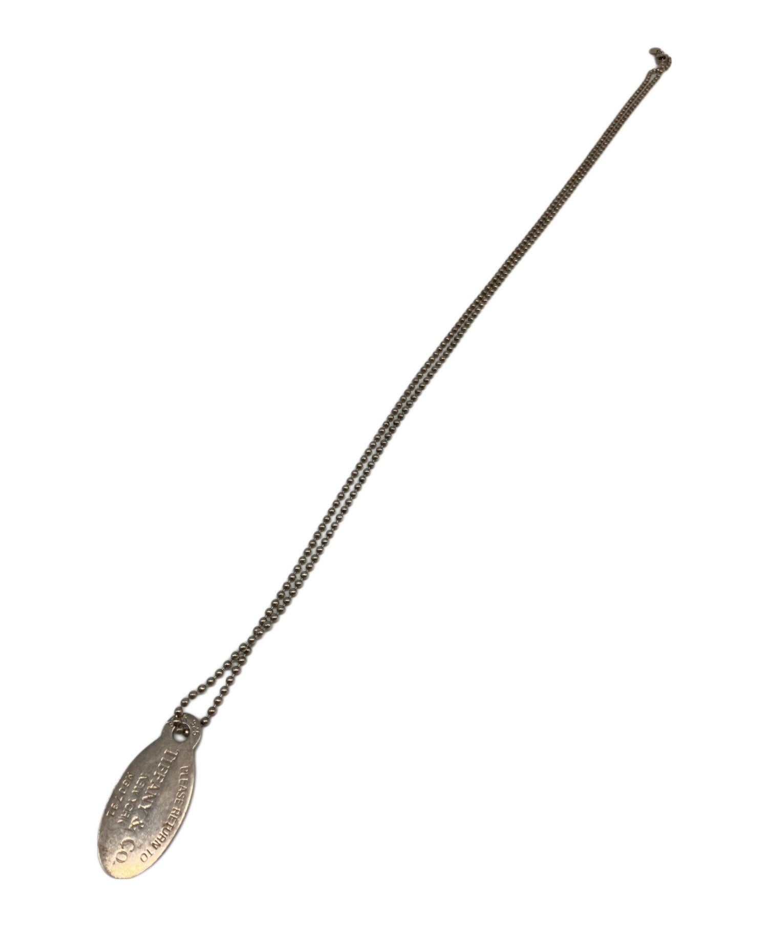 中古・古着通販】Tiffany & Co. (ティファニー) オーバルタグ