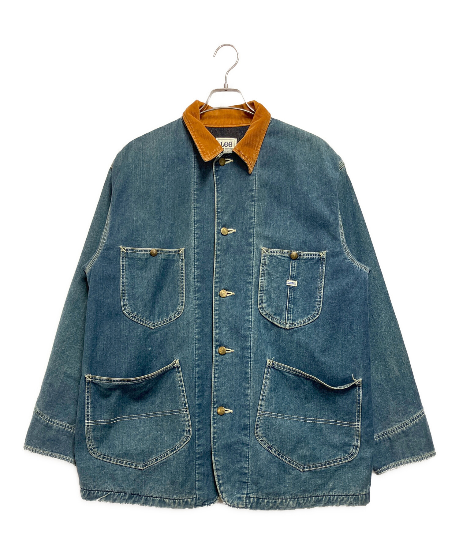 Lee リー　カバーオール ライナー付き 中古・古着通販】LEE (リー) ブランケットライナー付デニム