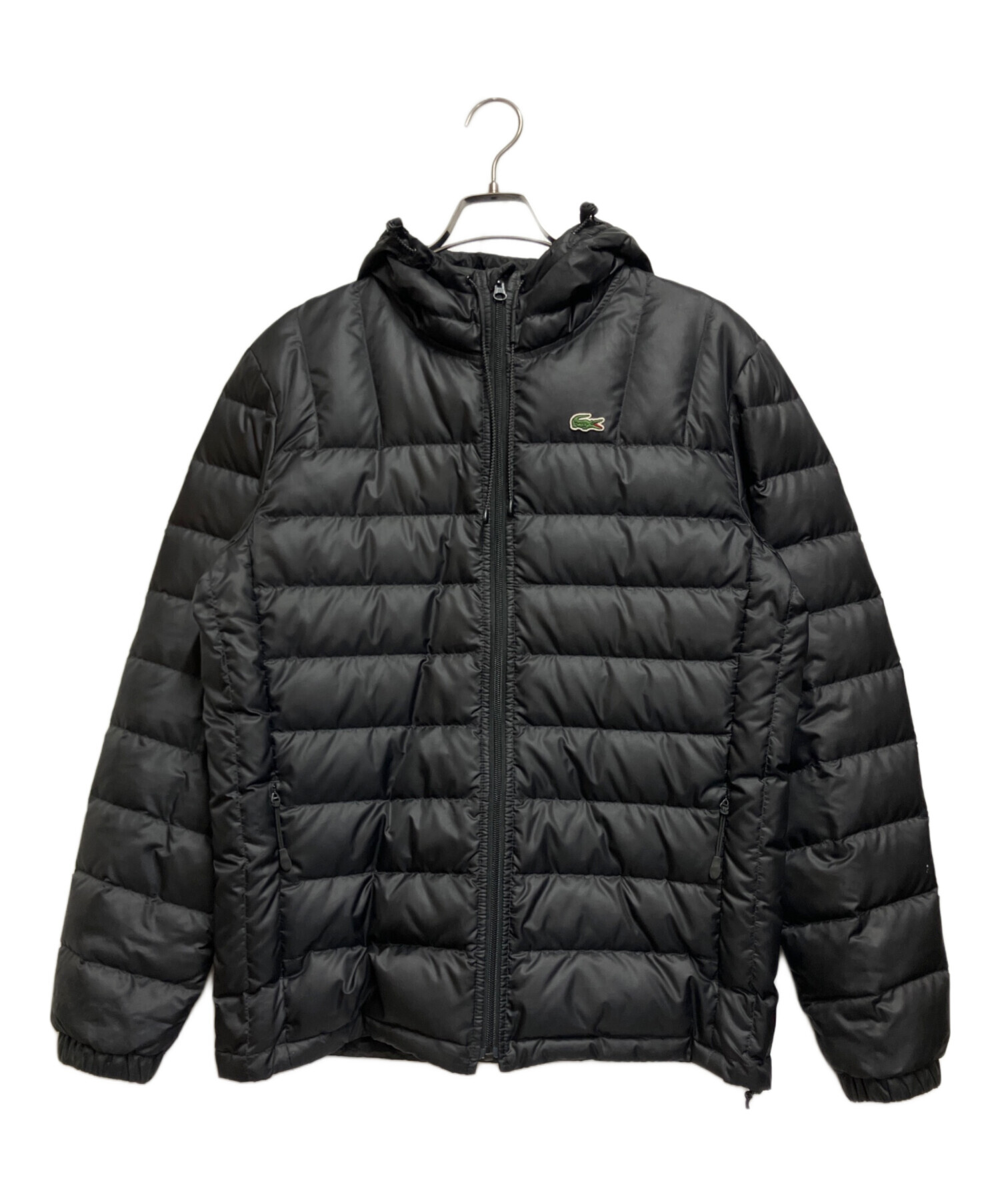 中古・古着通販】LACOSTE (ラコステ) ダウンジャケット ブラック 