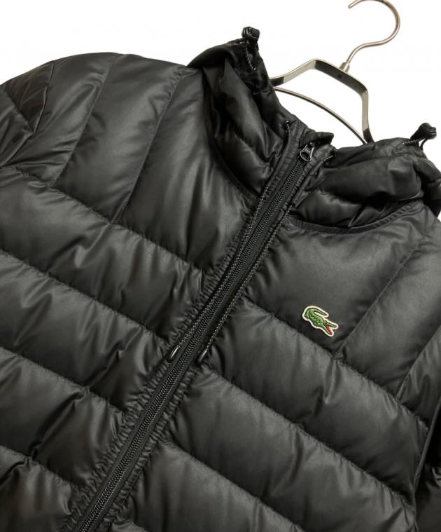 中古・古着通販】LACOSTE (ラコステ) ダウンジャケット ブラック 