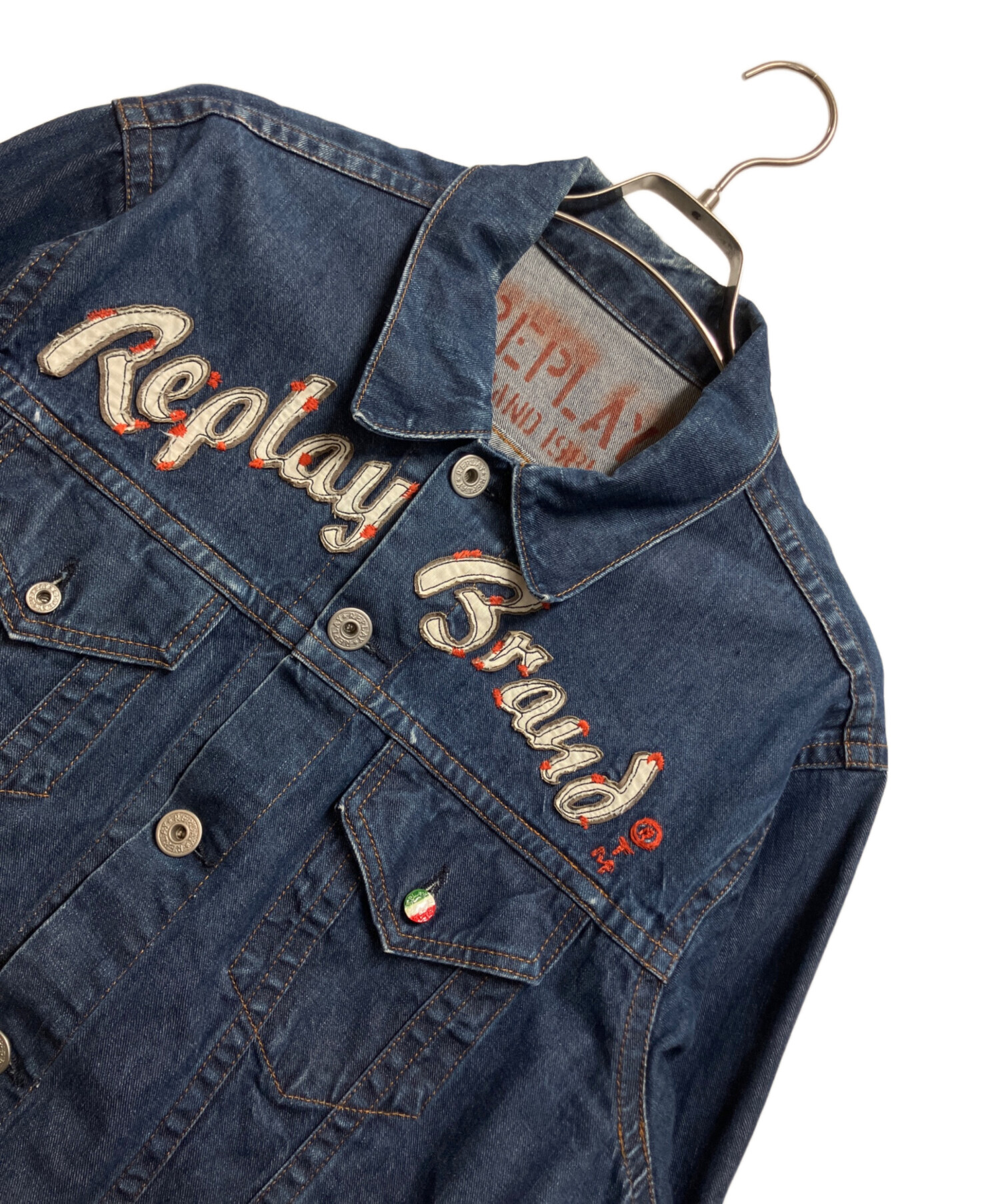 中古・古着通販】REPLAY (リプレイ) デニムトラッカージャケット