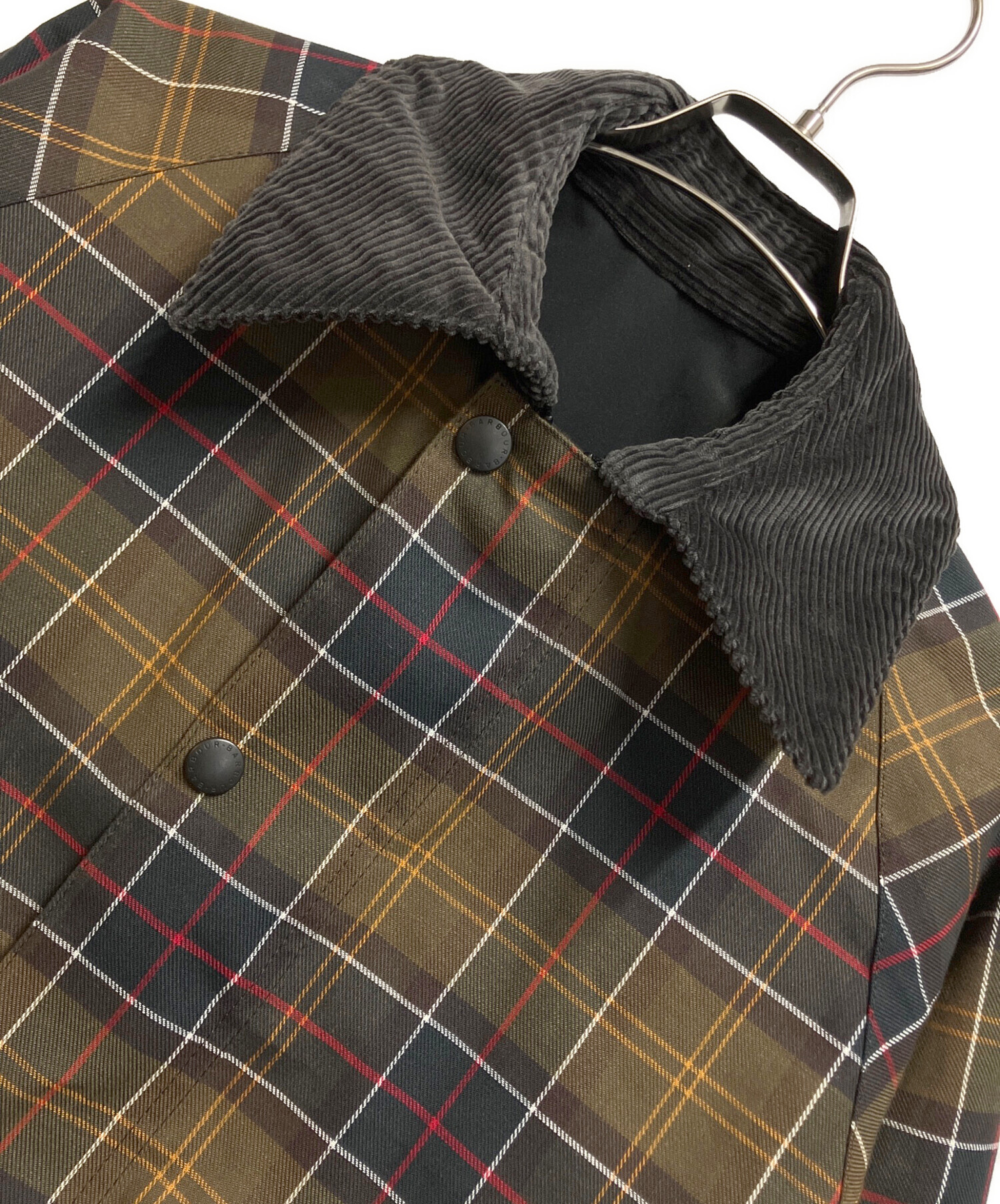 中古・古着通販】Barbour (バブアー) リバーシブルジャケット ブラック