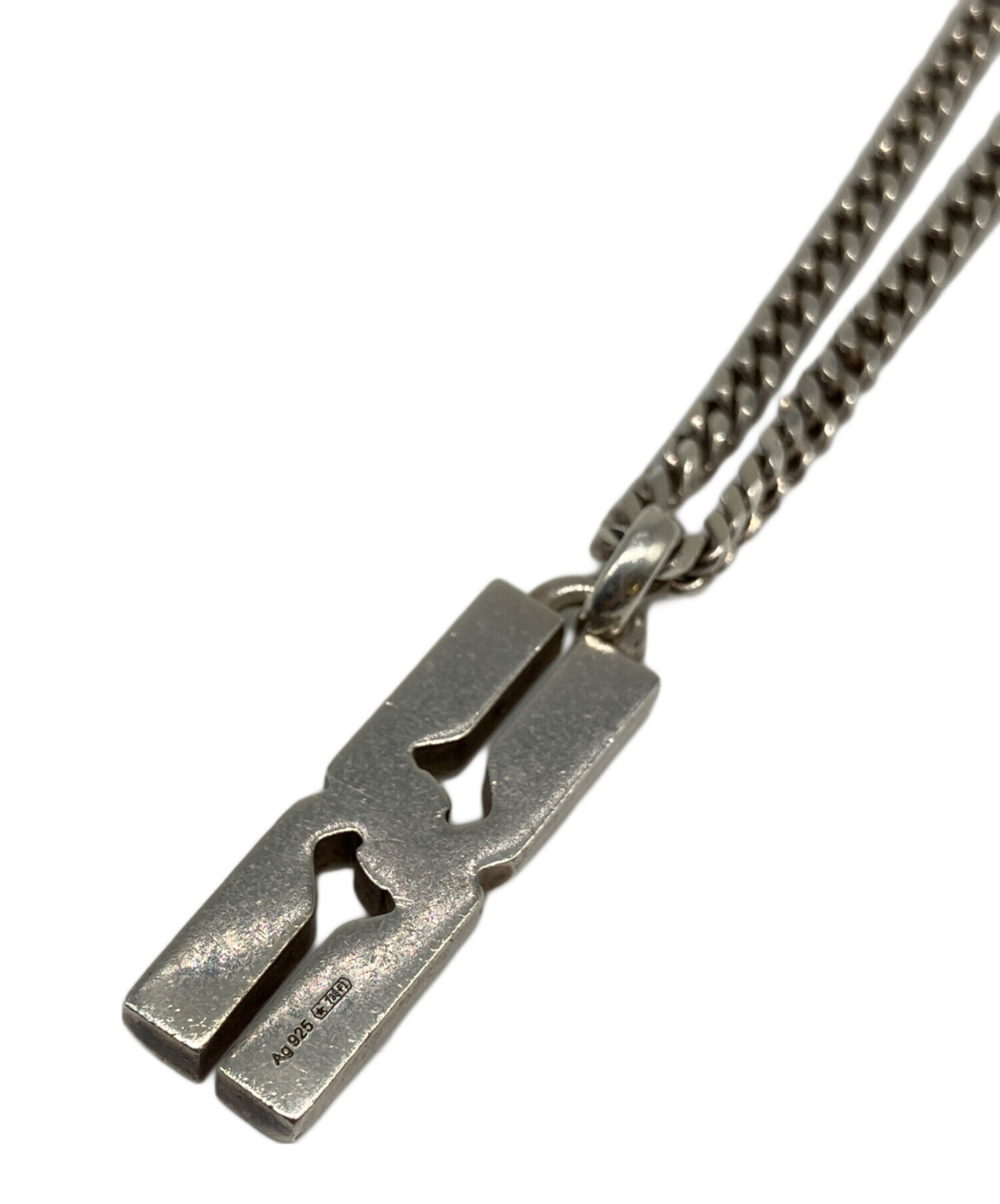 中古・古着通販】GUCCI (グッチ) ネックレス シルバー｜ブランド・古着