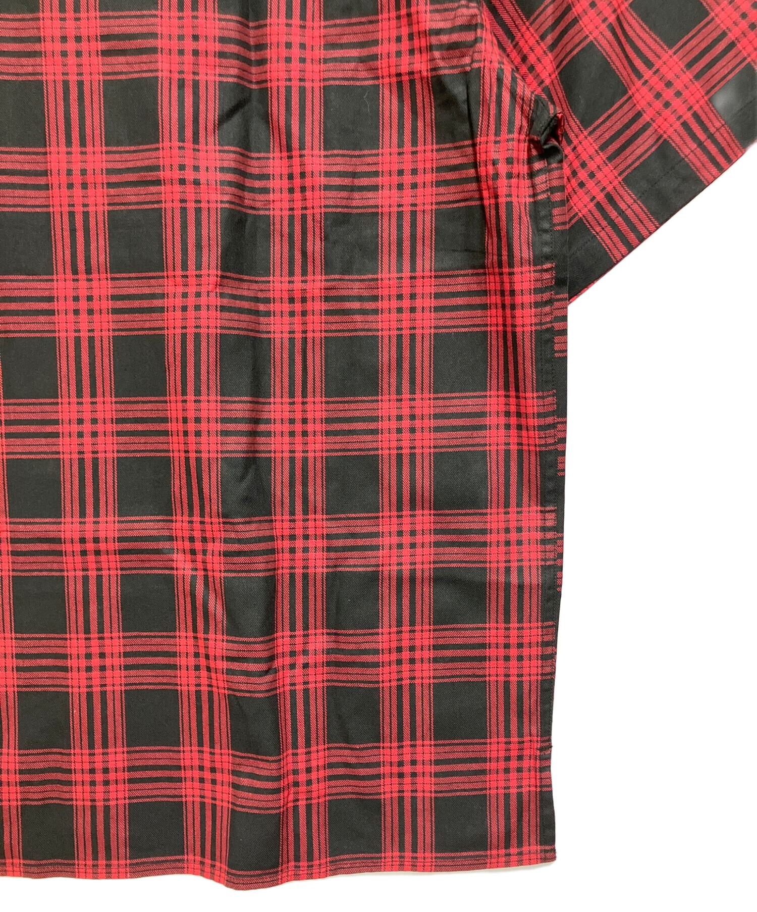 中古・古着通販】KRHYME DENIM (クライムデニム) 半袖シャツ レッド