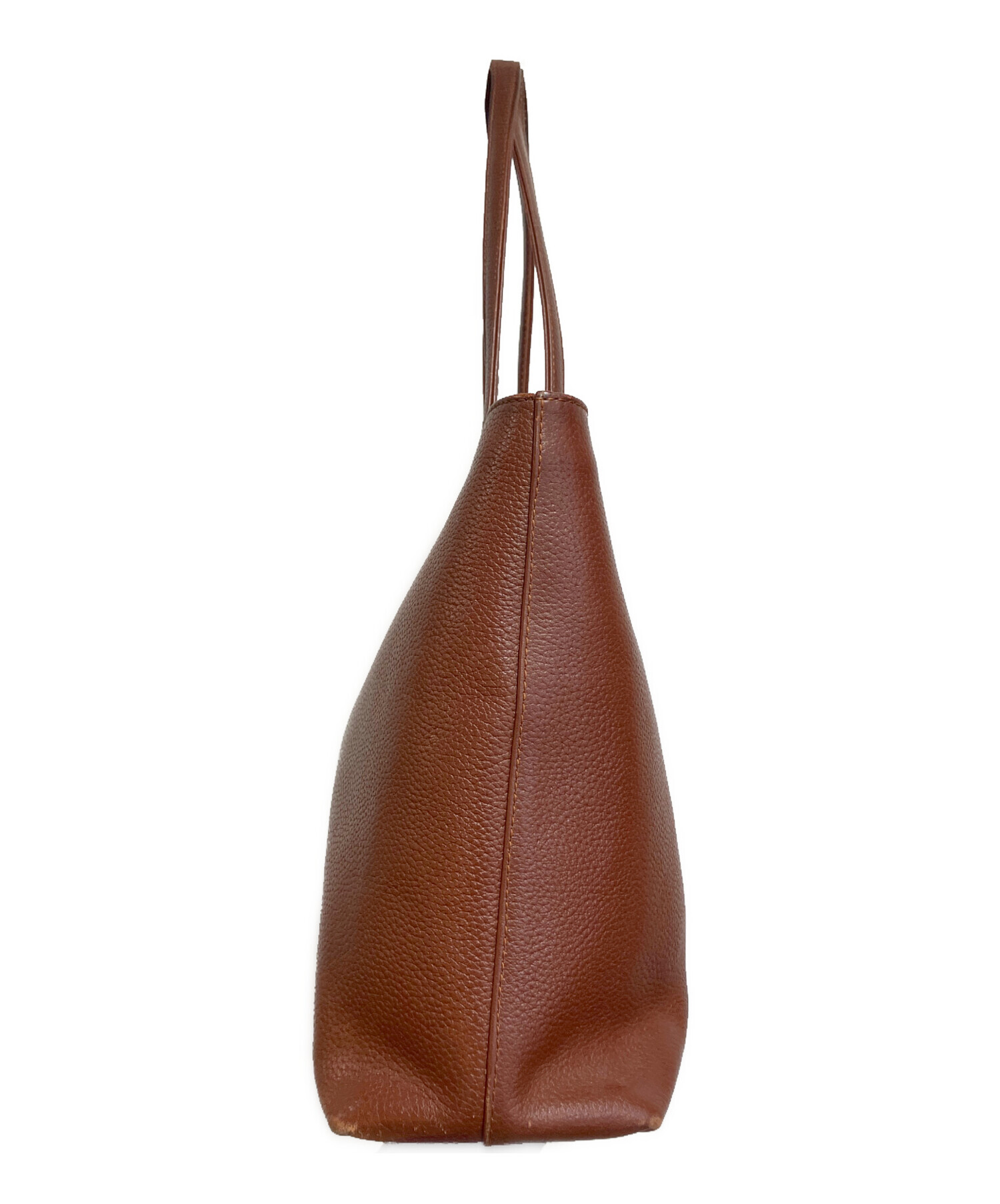 中古・古着通販】HushTug (ハッシュタグ) トートバッグ ブラウン