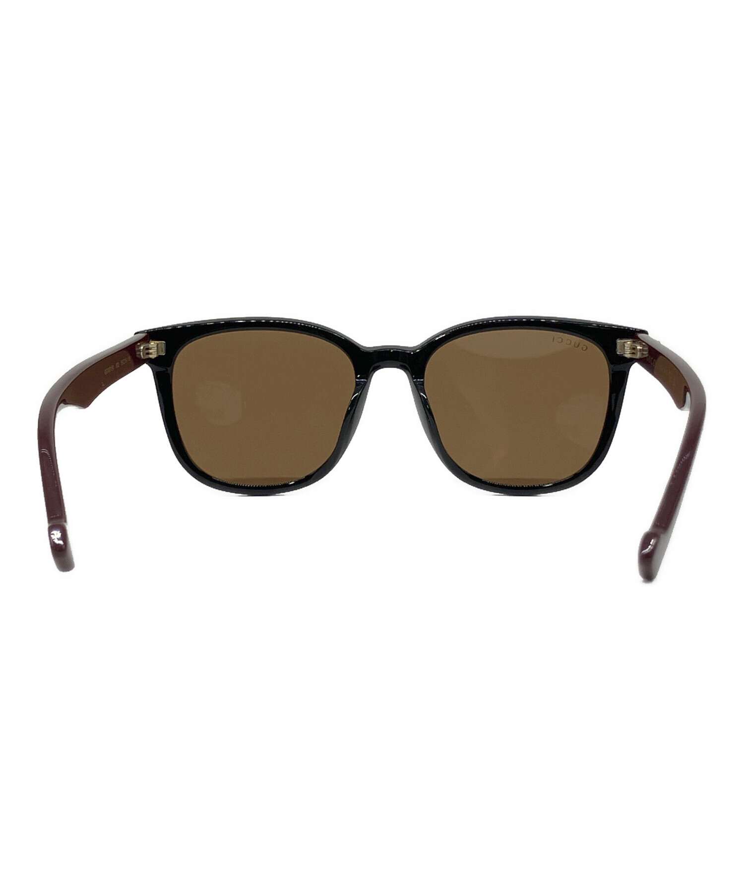 中古・古着通販】GUCCI (グッチ) サングラス ブラウン×ブラック サイズ