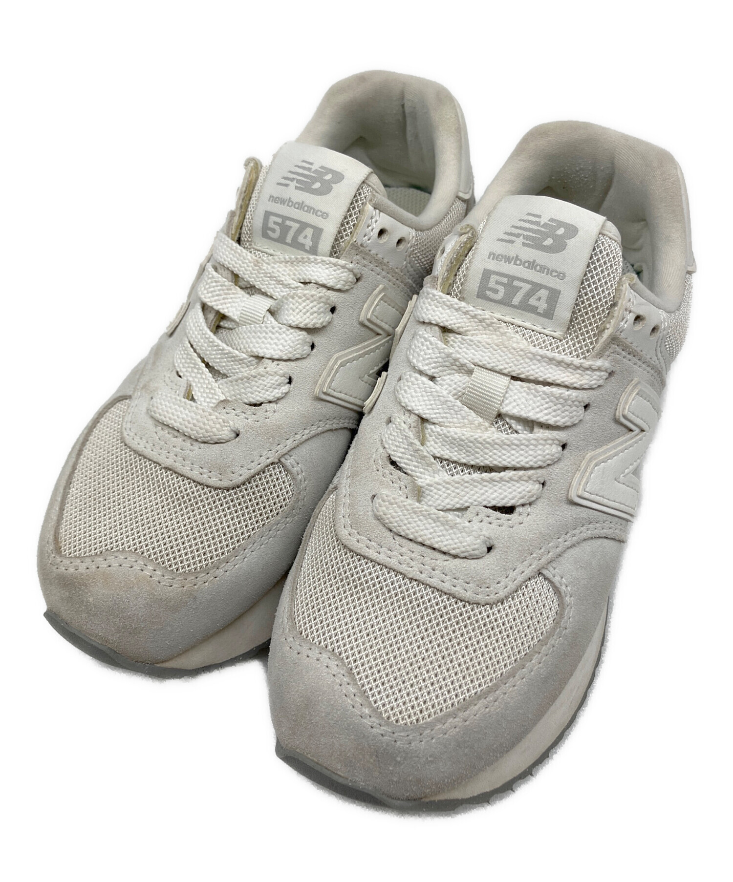 中古・古着通販】NEW BALANCE (ニューバランス) WL574ZSC アイボリー 