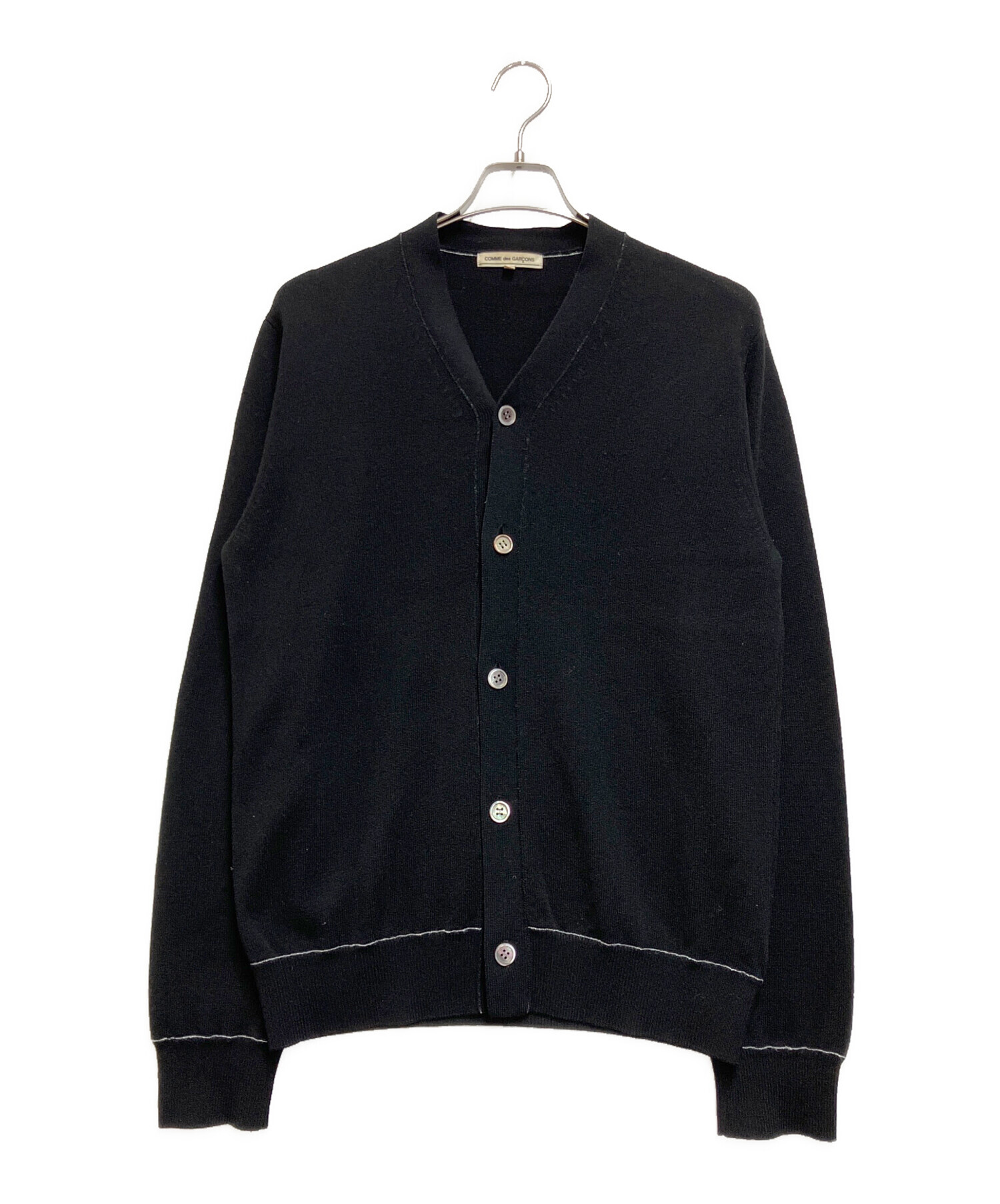 値下げ不可COMME des GARÇONS Mサイズ カーディガン 中古・古着通販】COMME des GARCONS (コムデギャルソン) 薄手