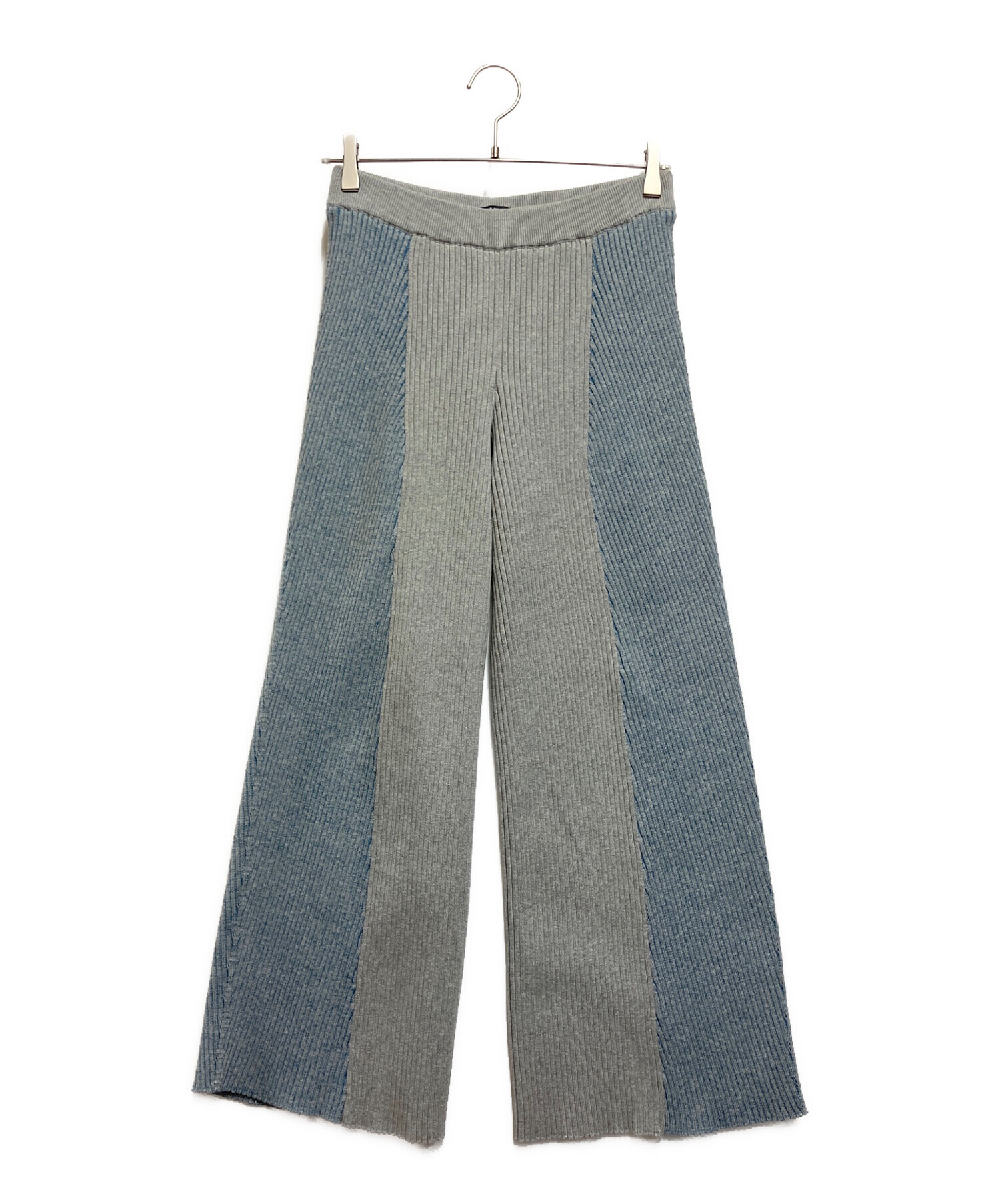 中古・古着通販】PAMEO POSE (パメオポーズ) Patching Knit Pants