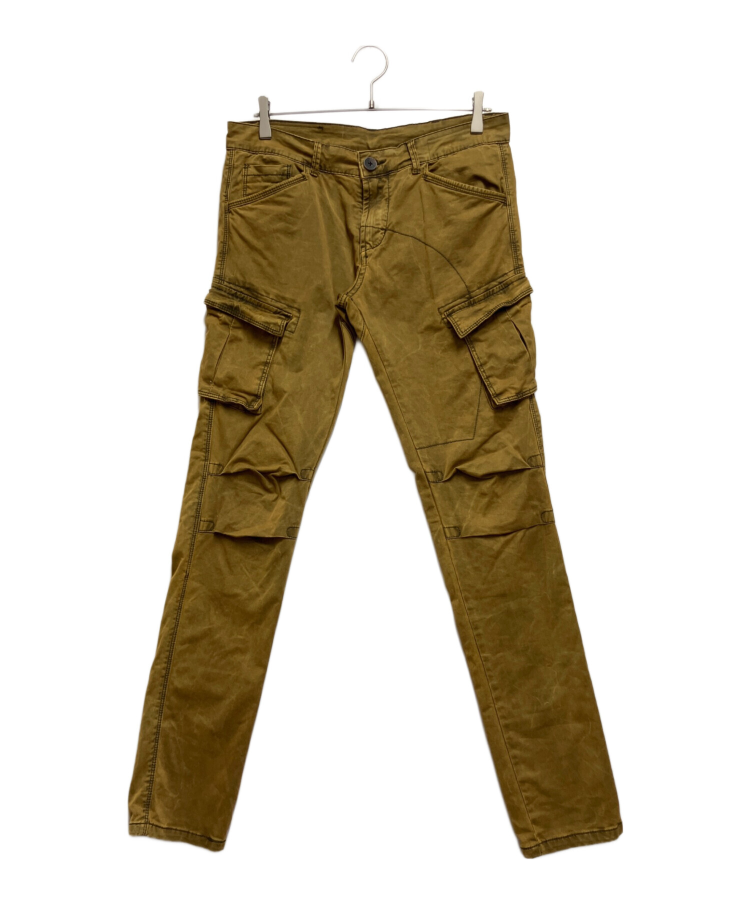 中古・古着通販】BALMAIN (バルマン) デニムパンツ ブラウン サイズ:32
