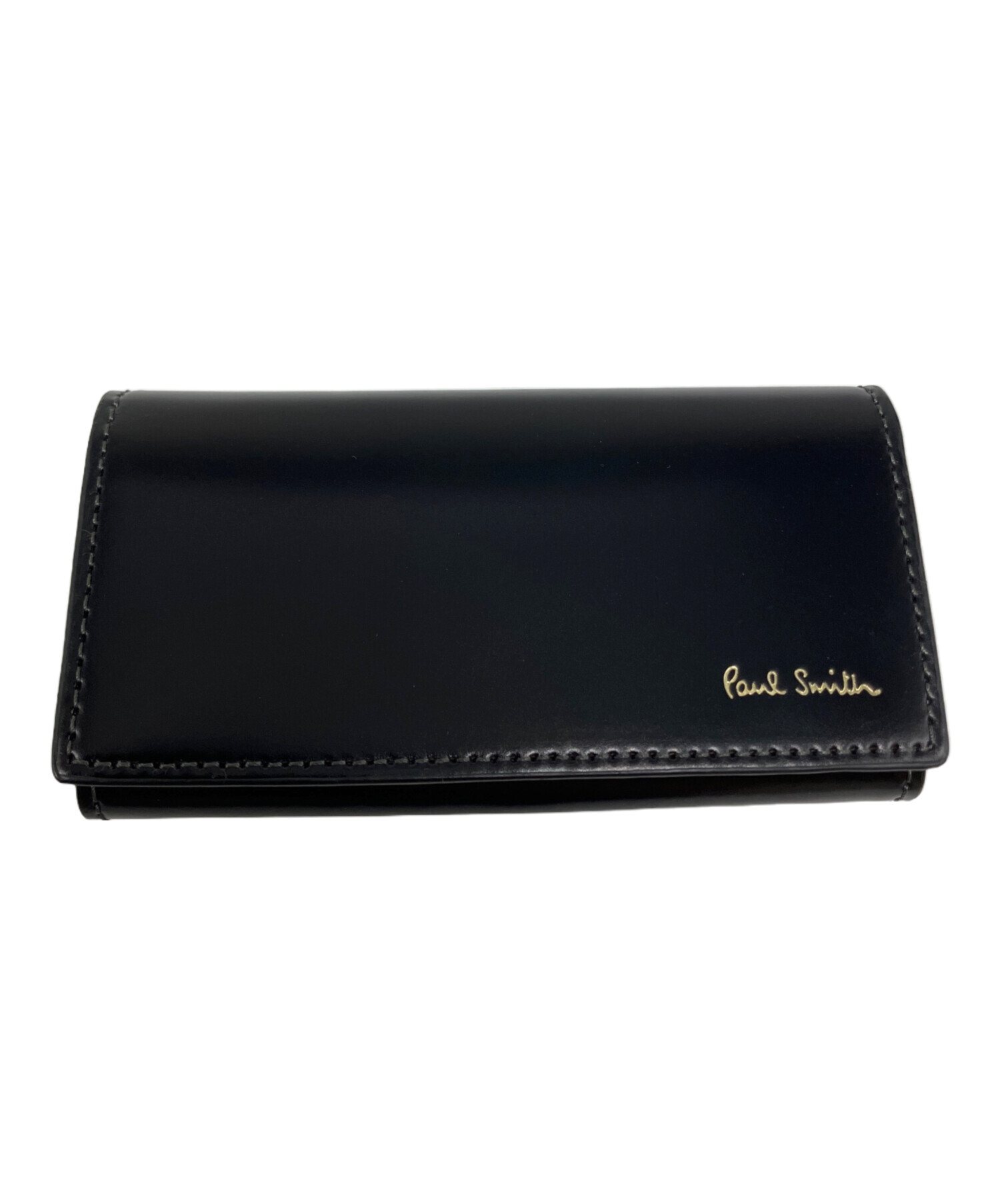 最終価格 未使用 Paul Smith ポールスミス mini キーケース 黒 Paul Smith（ポール・スミス） 未使用 キーケース アウトレット レザー