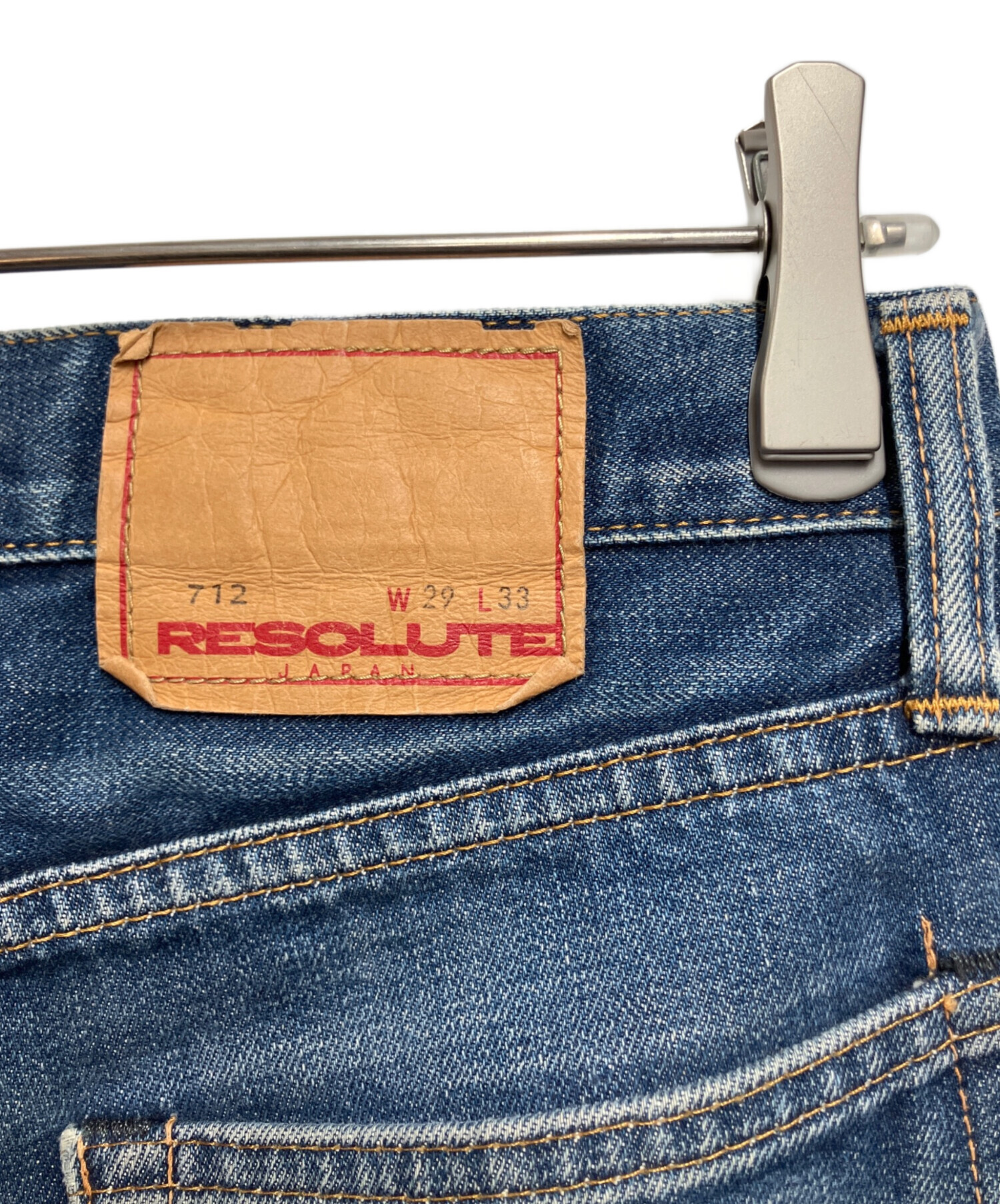 RESOLUTE 712 リゾルト デニムパンツ W29 L33 赤耳 | APPS 