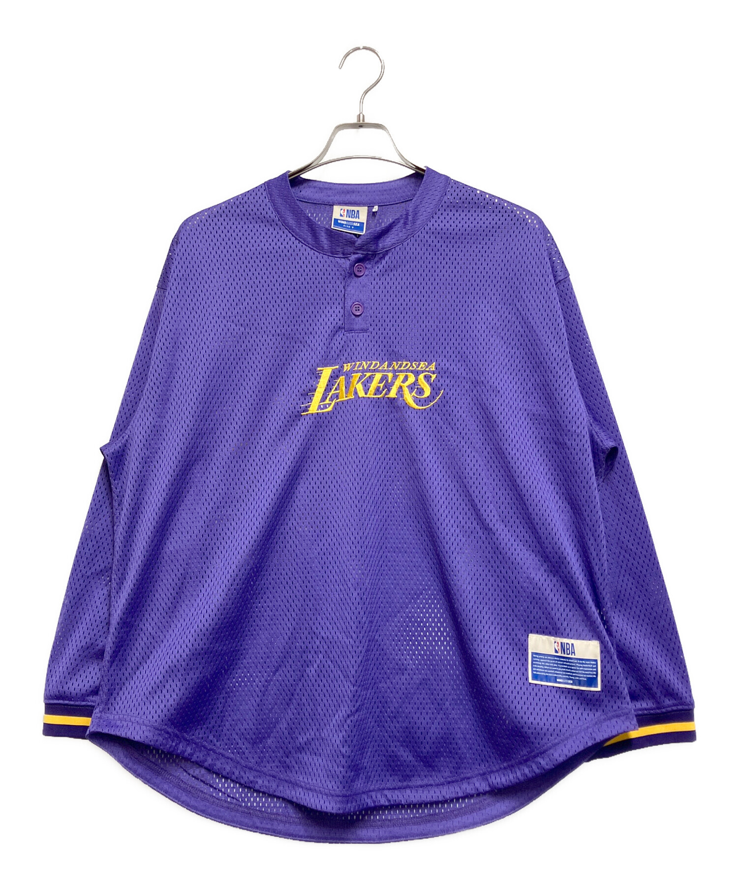 A*N様 WIND AND SEA ウィンダンシー LAKERS レイカーズ ニ 中古・古着通販】WIND AND SEA (ウィンダンシー) LAKERS (レイカーズ