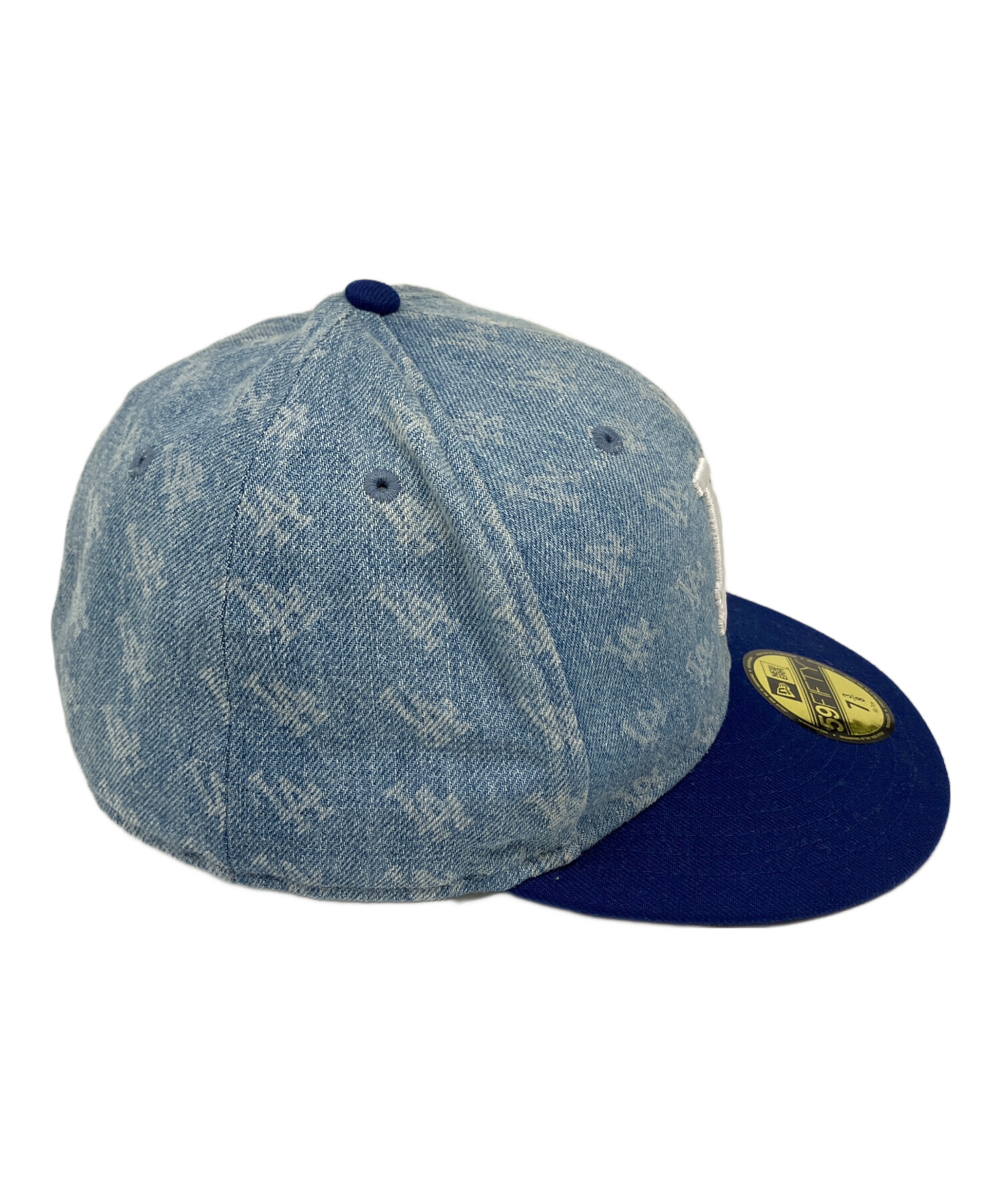 中古・古着通販】New Era (ニューエラ) キャップ ブルー×ライトブルー