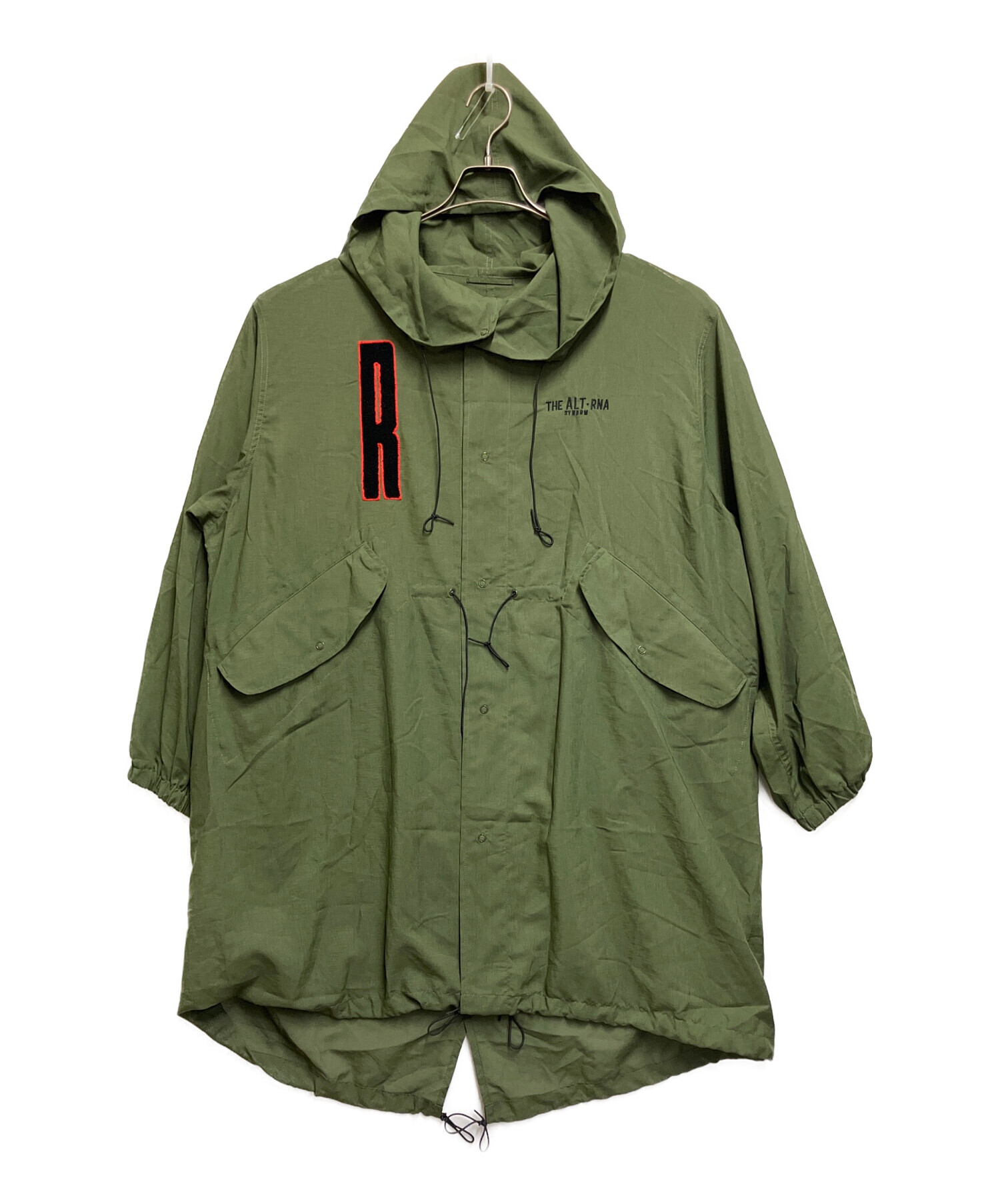 中古・古着通販】RNA (アールエヌエー) コート グリーン サイズ:SIZE M 