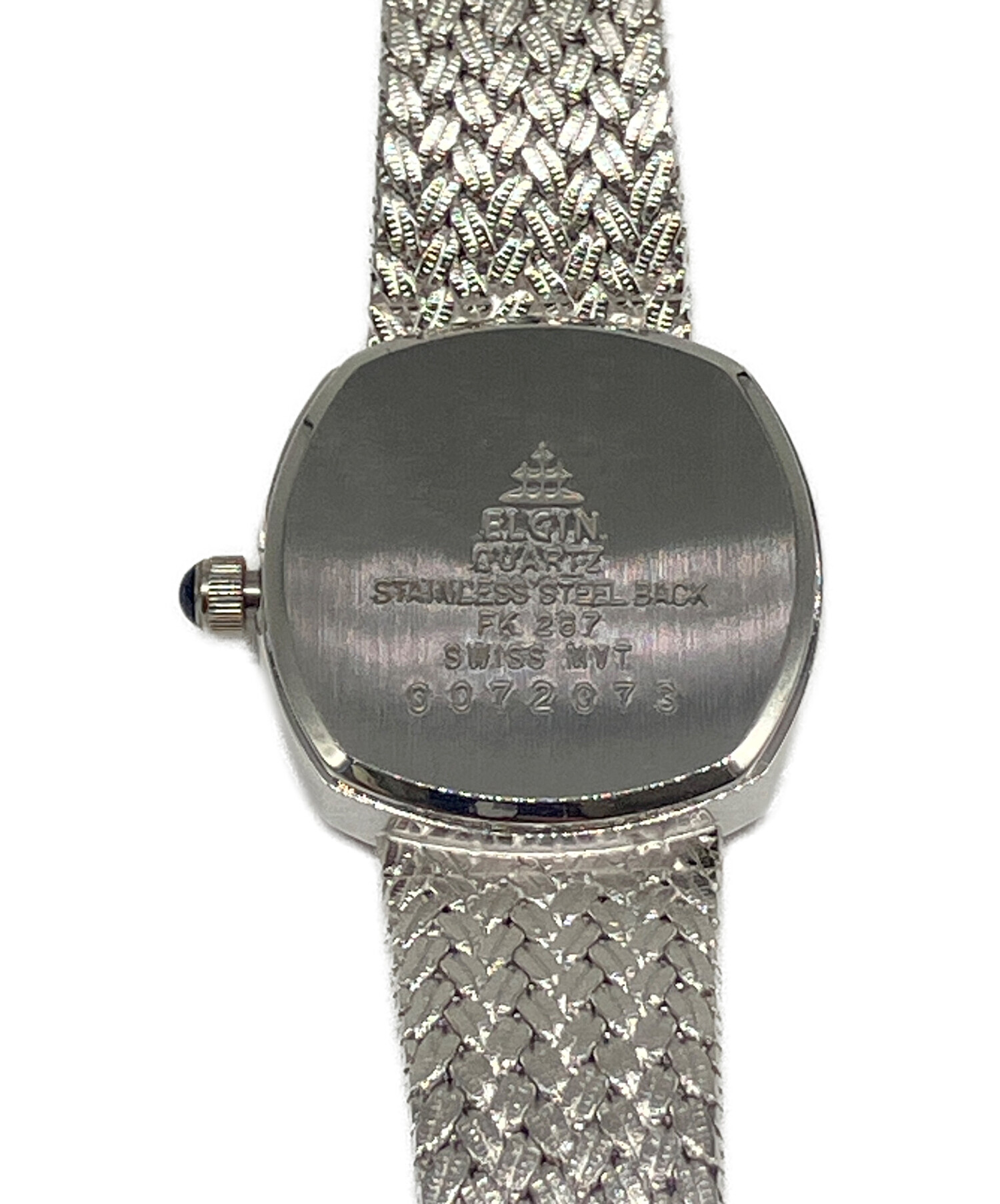 中古・古着通販】ELGIN (エルジン) リストウォッチ シルバー｜ブランド