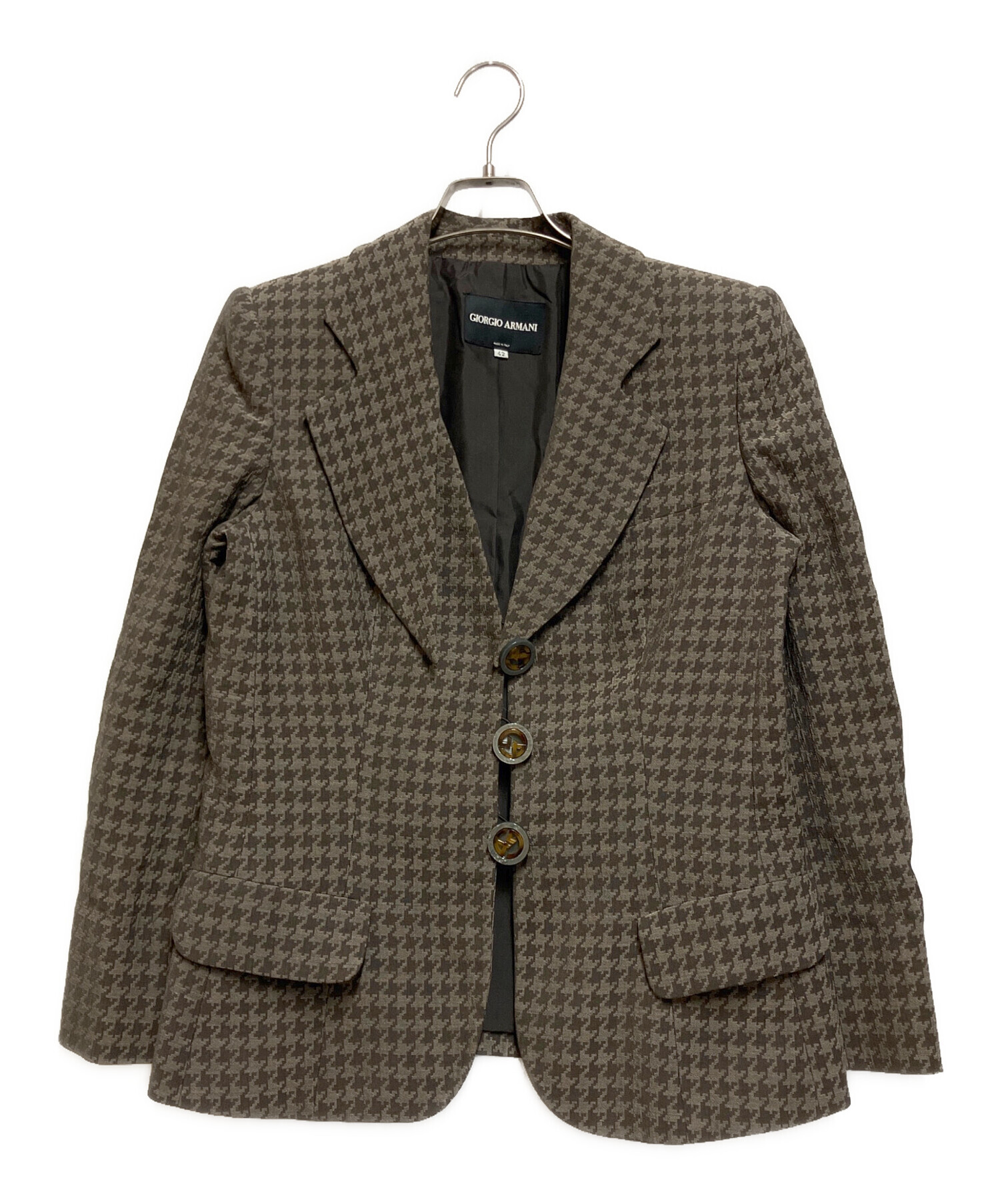 GiorgioArmani ジョルジョアルマーニテーラードジャケット イタリア製 中古・古着通販】GIORGIO ARMANI (ジョルジョアルマーニ) テーラード