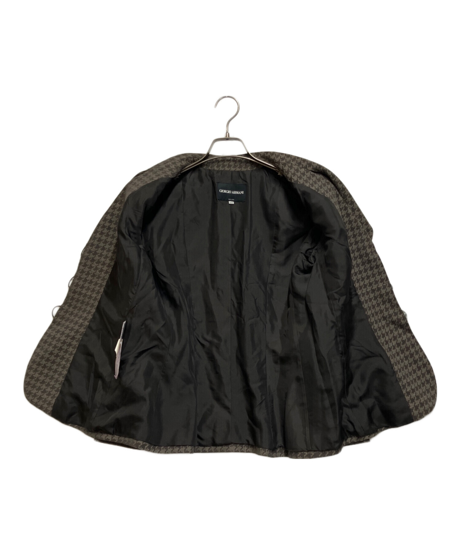 期間限定値下げ‼️ ジョルジオアルマーニ　新品　テーラードジャケット　ブラウン柄 中古・古着通販】GIORGIO ARMANI (ジョルジョアルマーニ) テーラード