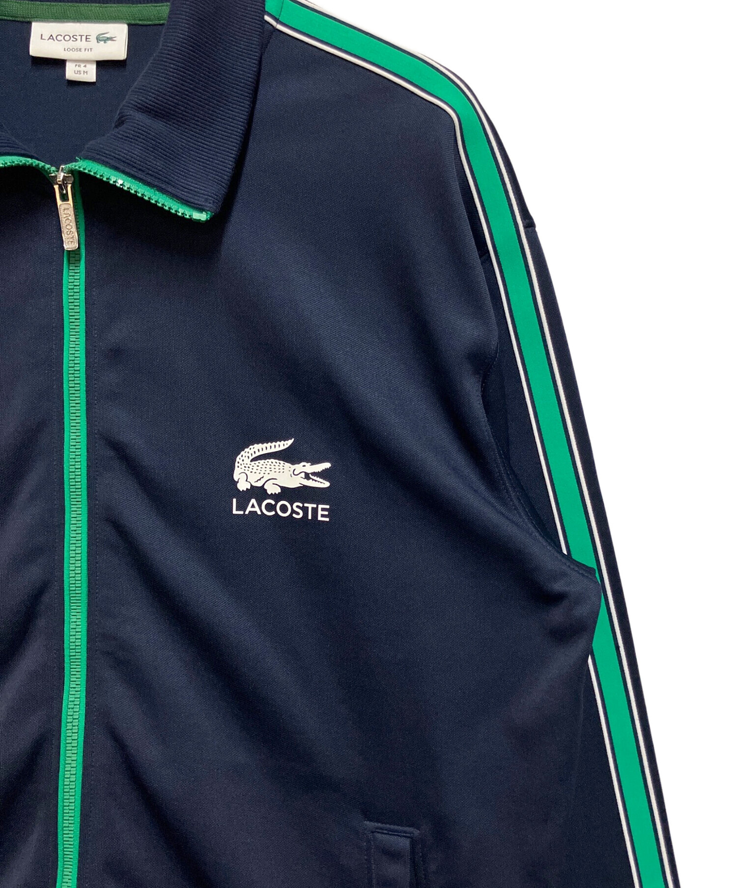 中古・古着通販】LACOSTE (ラコステ) トラックジャケット ネイビー