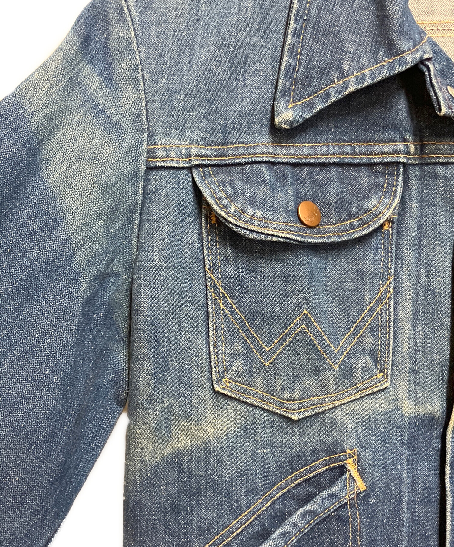中古・古着通販】Wrangler (ラングラー) デニムジャケット インディゴ